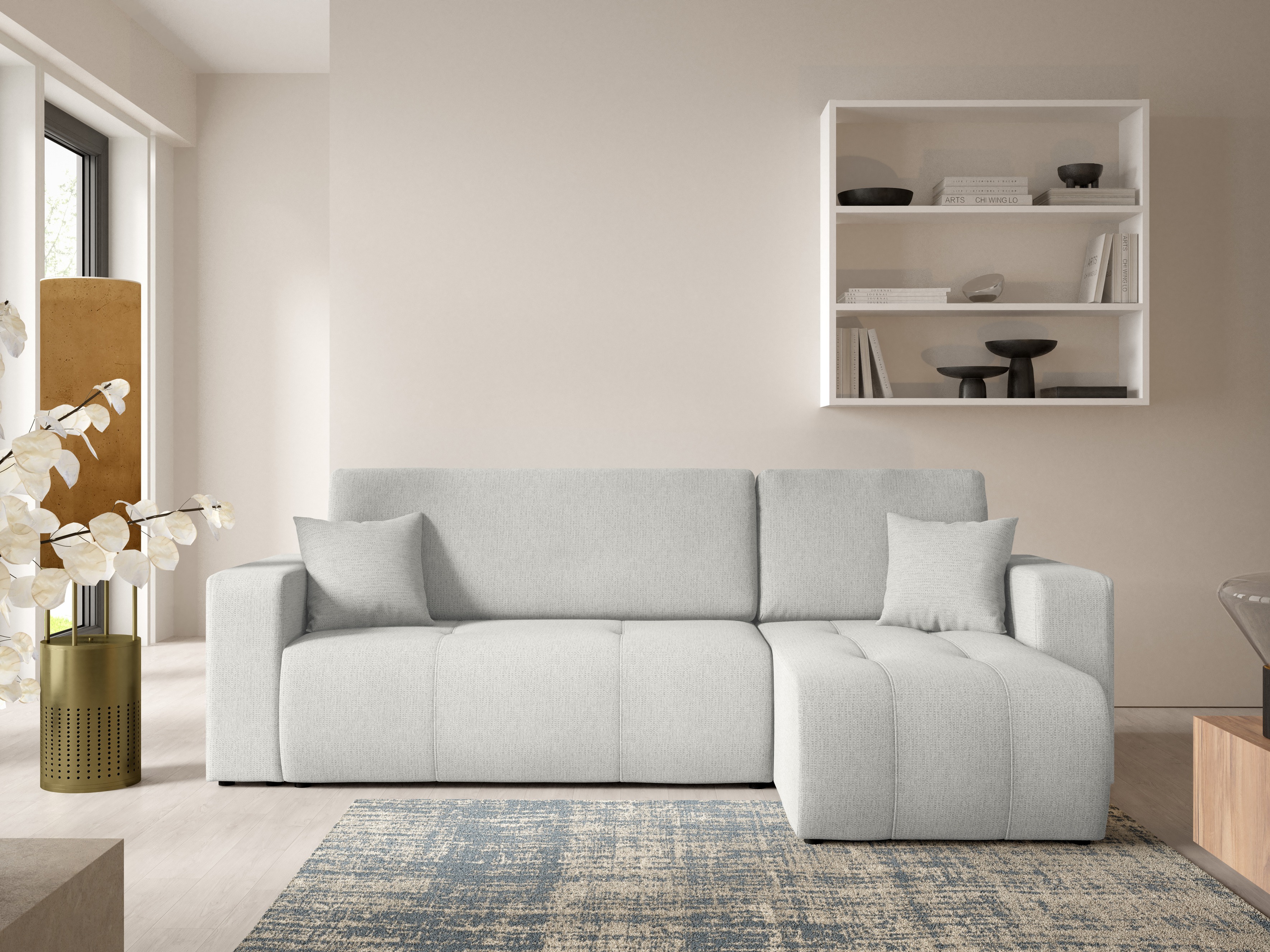 Minkštas kampas Franklin 186 (Aragon 80)