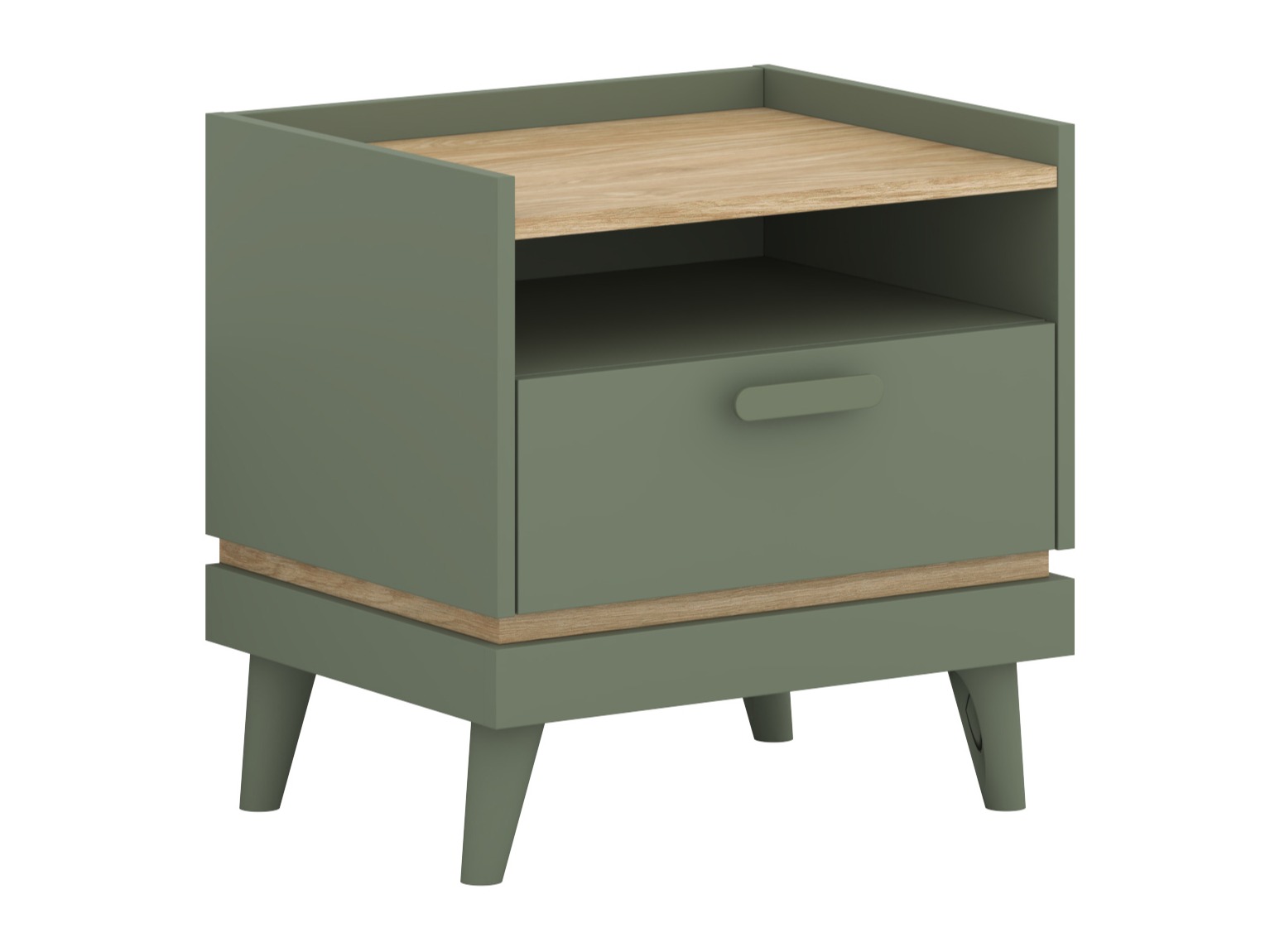 Žali naktiniai staliukai