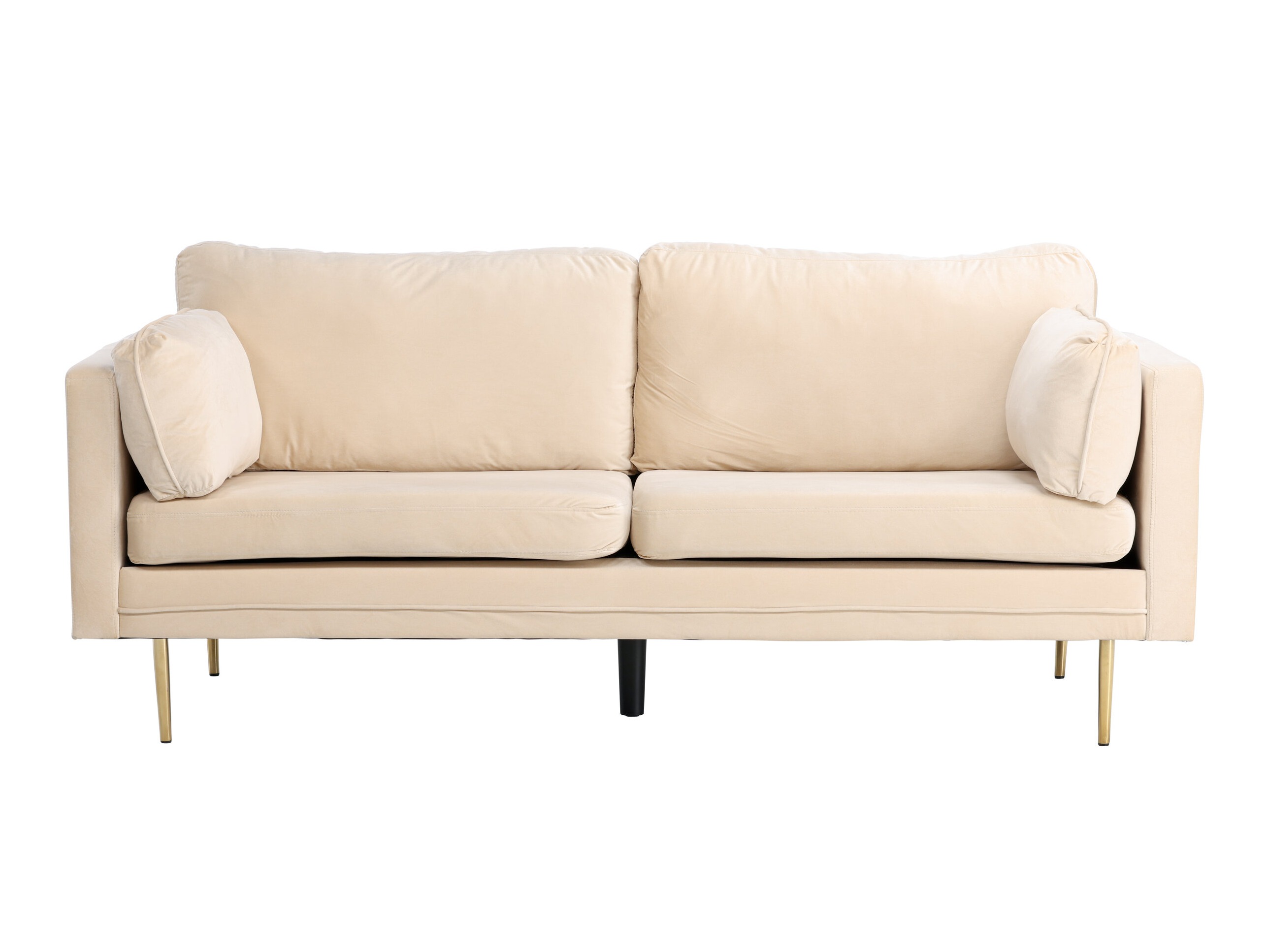 Sofa Dallas 101 (Kreminė + Auksinė)