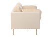 Sofa Dallas 101 (Kreminė + Auksinė)