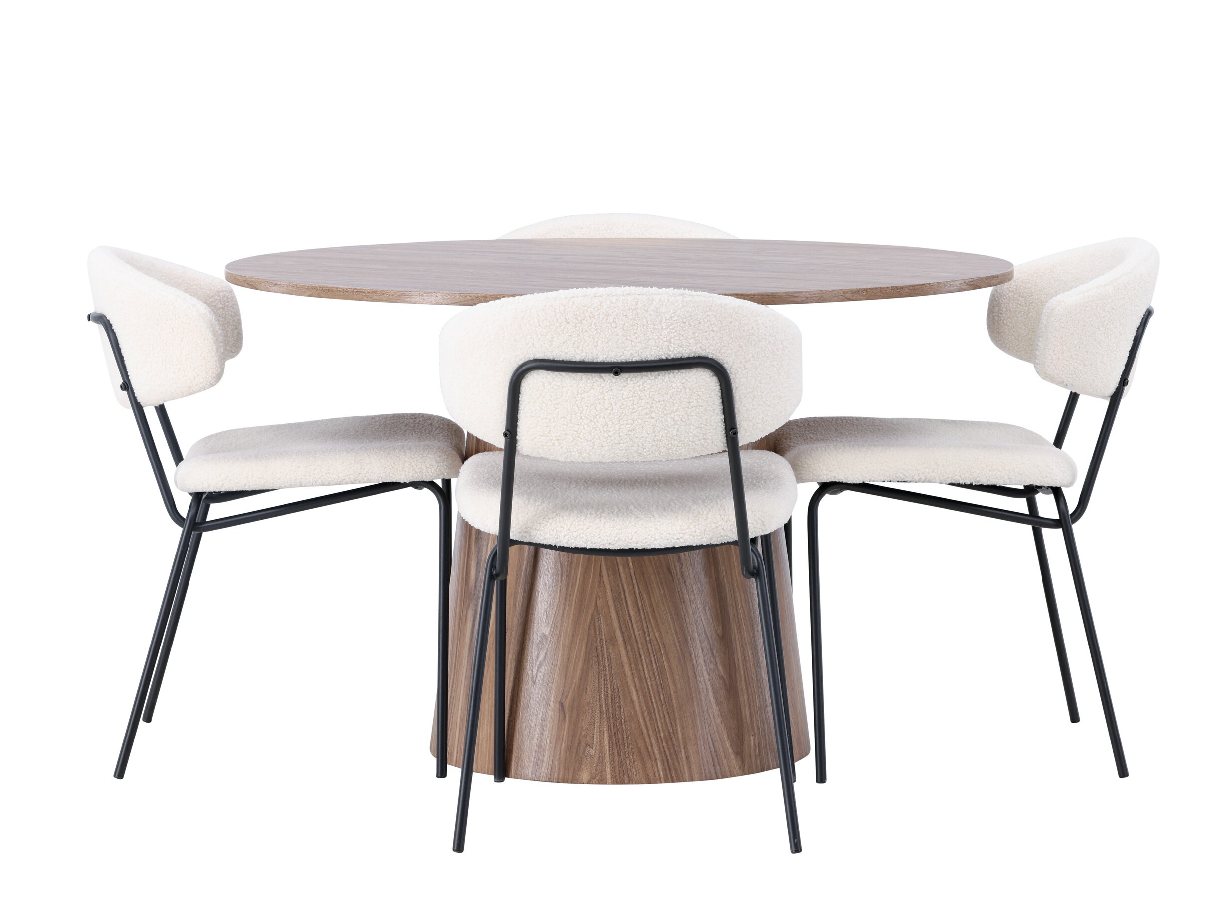 Valgomojo komplektas Dallas 4253 (Ruda)