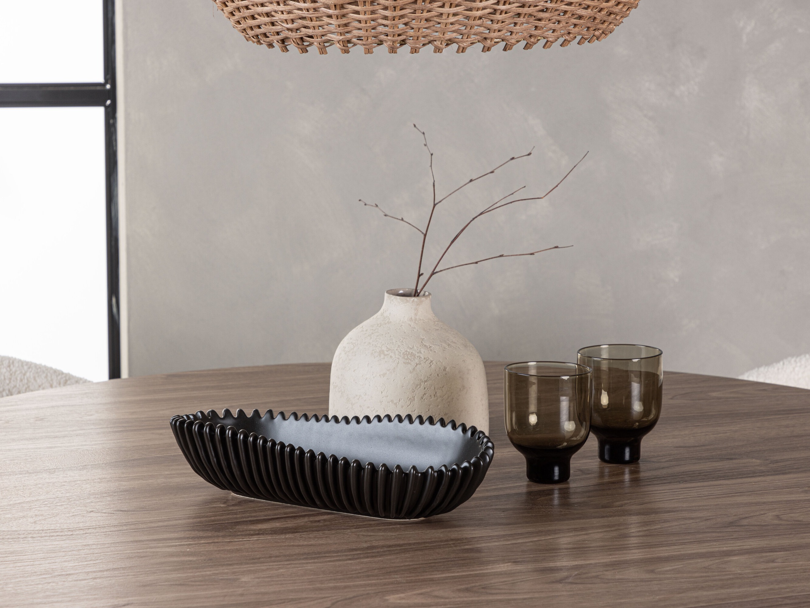 Valgomojo komplektas Dallas 4253 (Ruda)