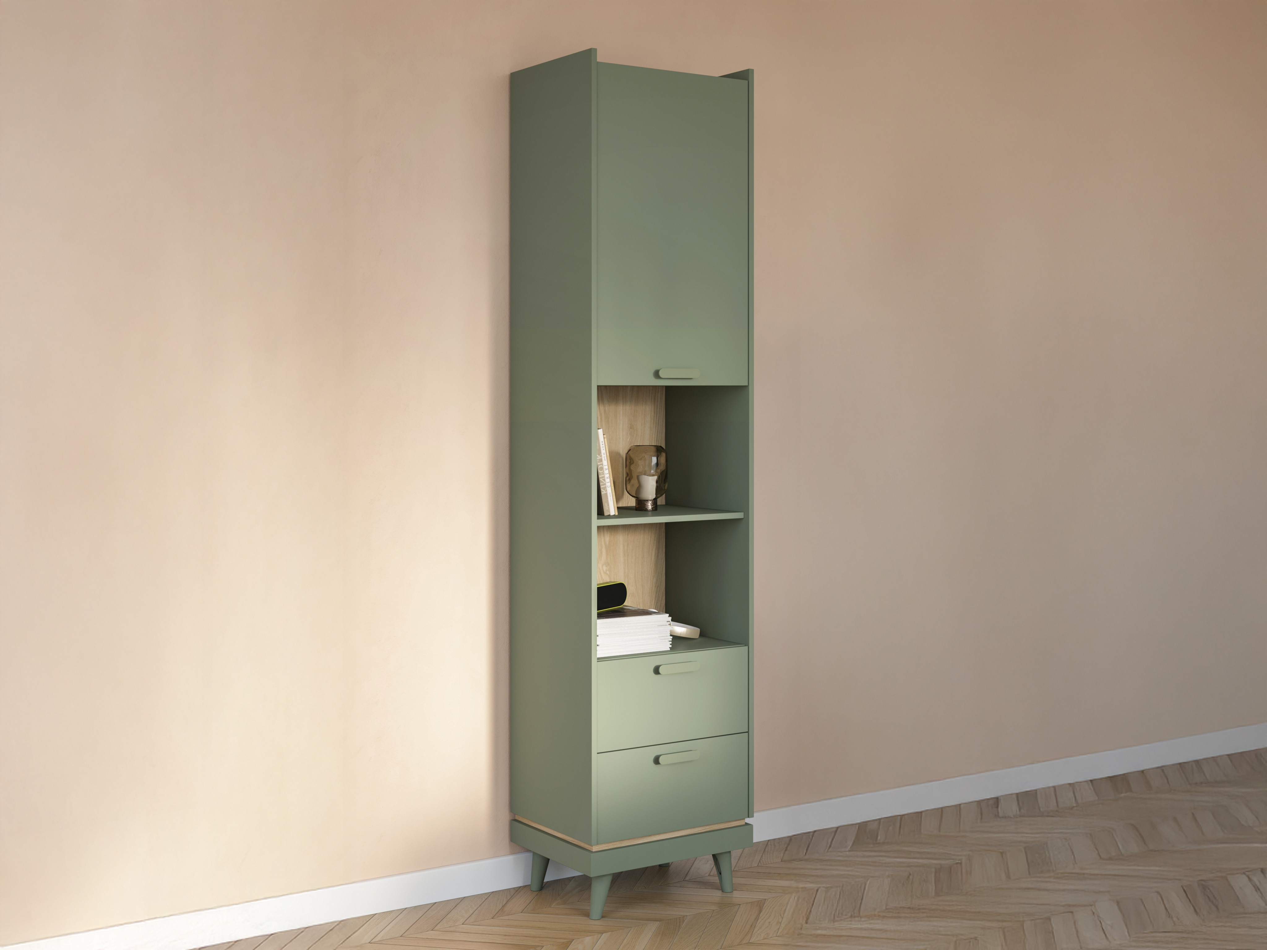 Lentyna Fertalu 106 (Žalia + Ąžuolas)