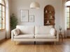 Sofa Dallas 101 (Kreminė + Auksinė)