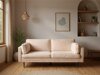 Sofa Dallas 101 (Kreminė + Juoda)