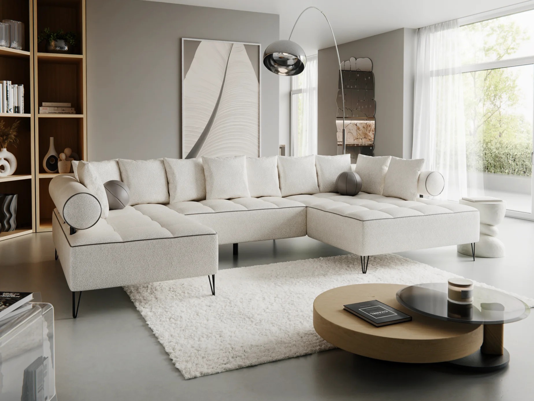 Minkštas kampas Margate 112 (Lambi 08 + Minkštas 24)