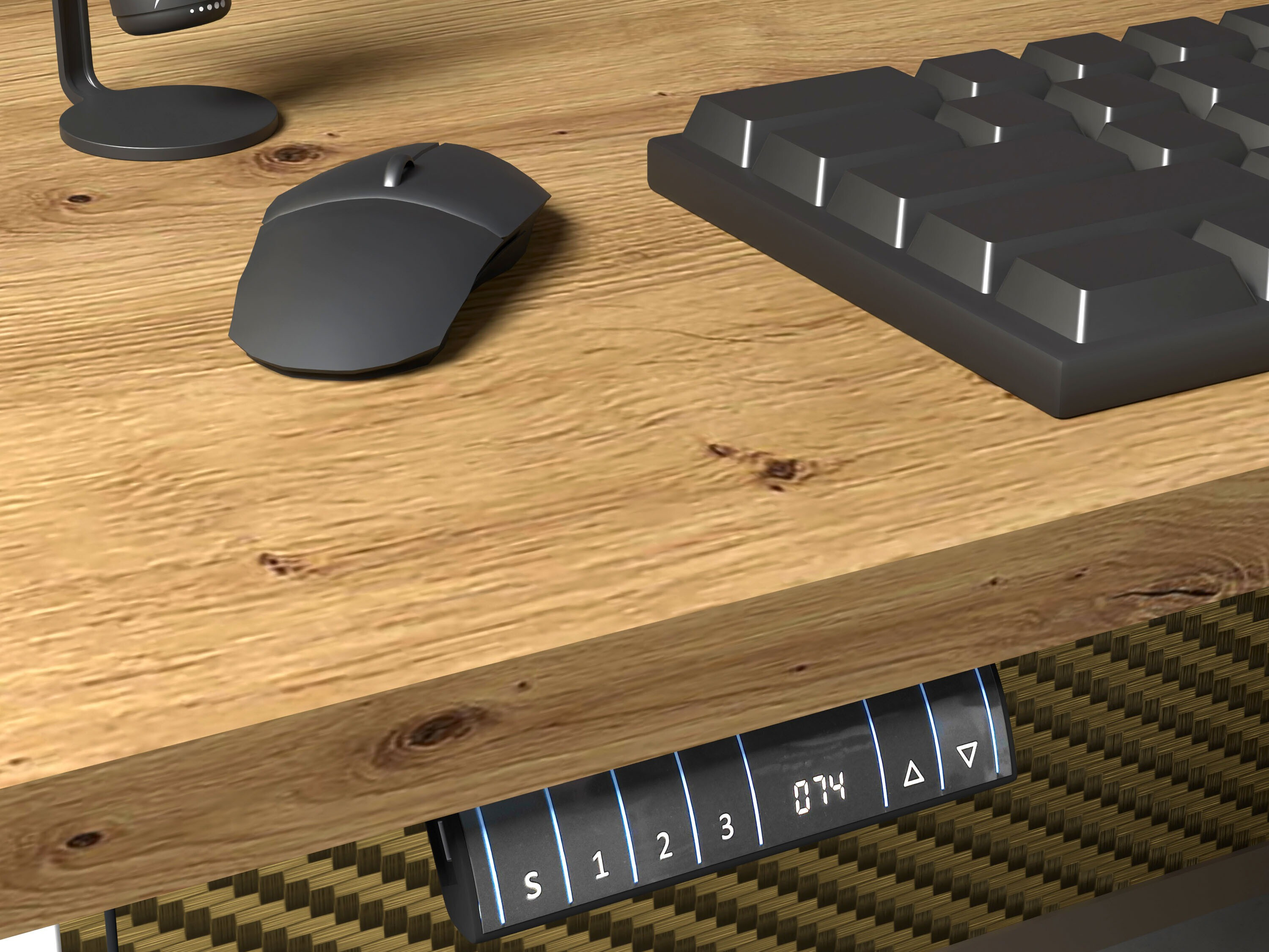 Reguliuojamo aukščio darbo stalas Buffalo 184 (Balta)