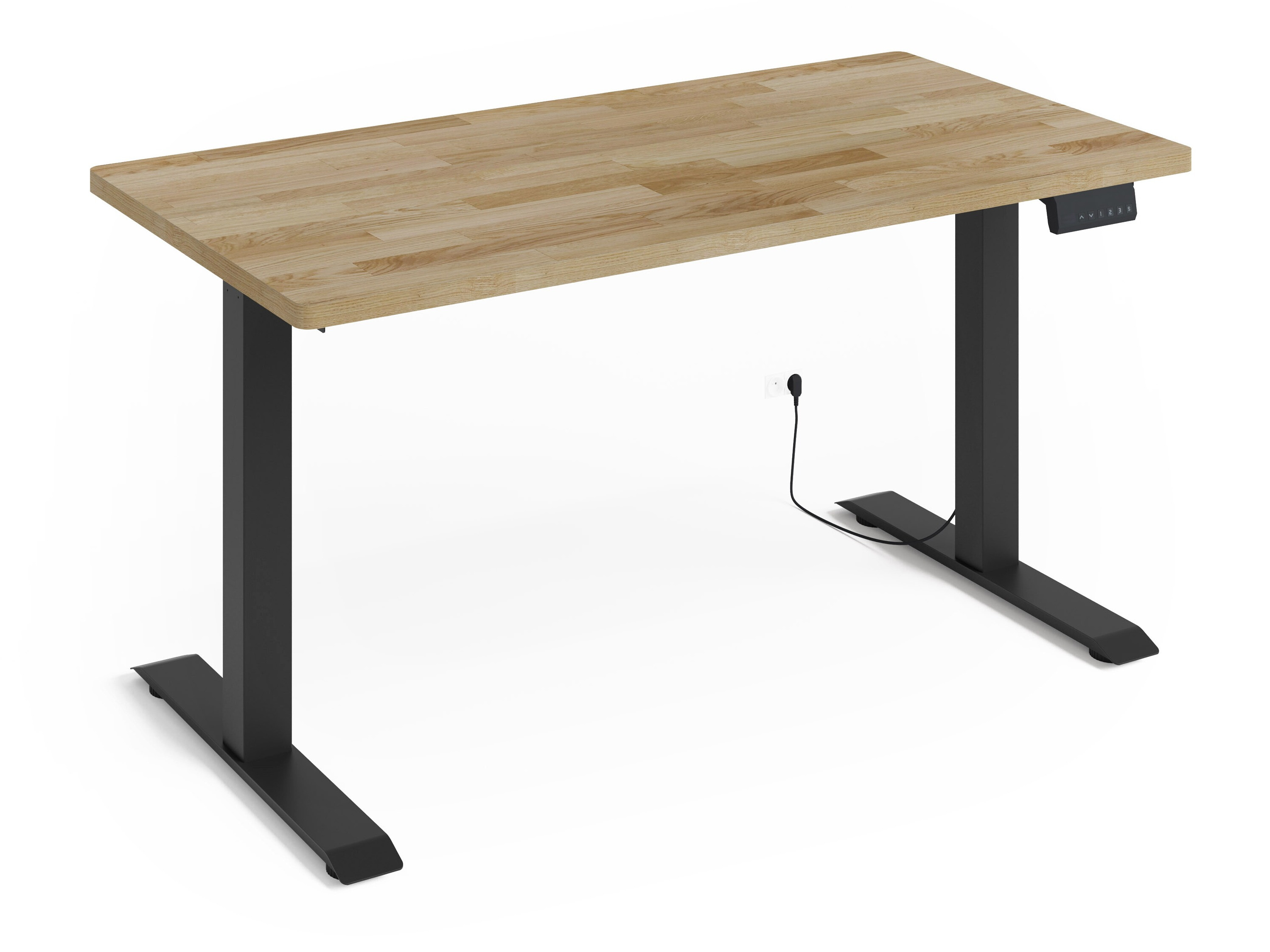 Reguliuojamo aukščio darbo stalas Buffalo 199 (Juoda)