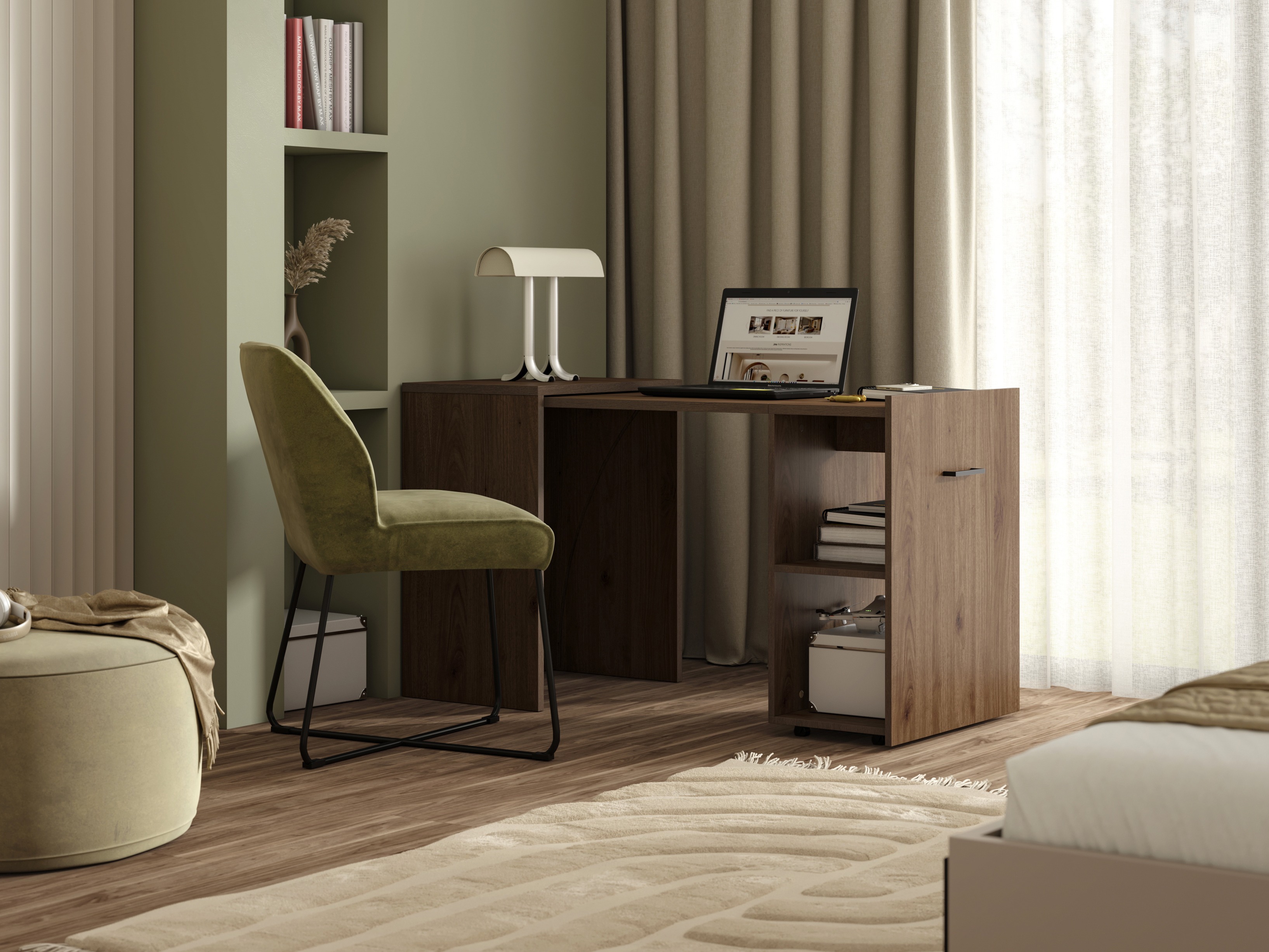 Darbo stalas Austin 304 (Riešutas)