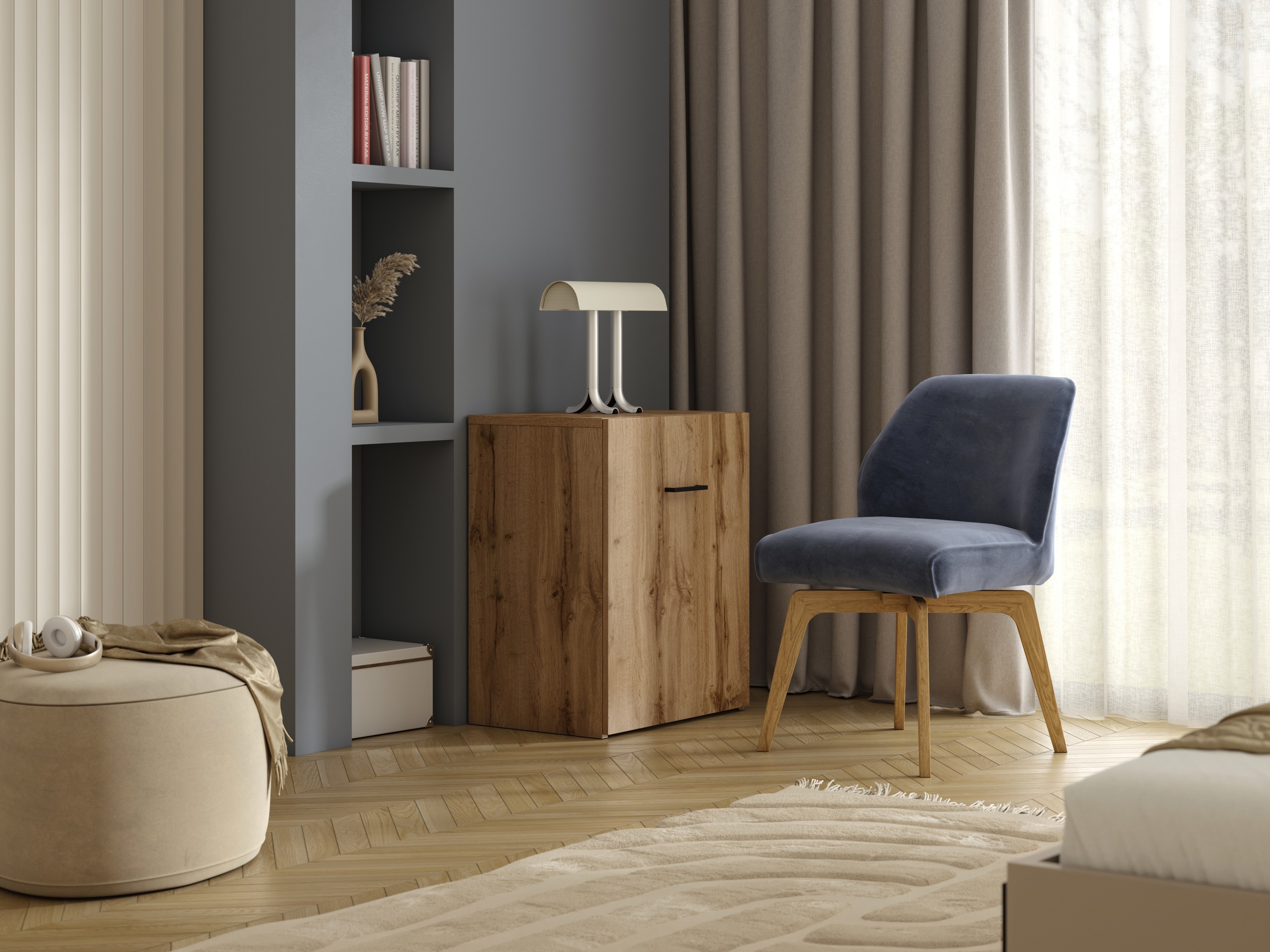 Darbo stalas Austin 304 (Votan ąžuolas)