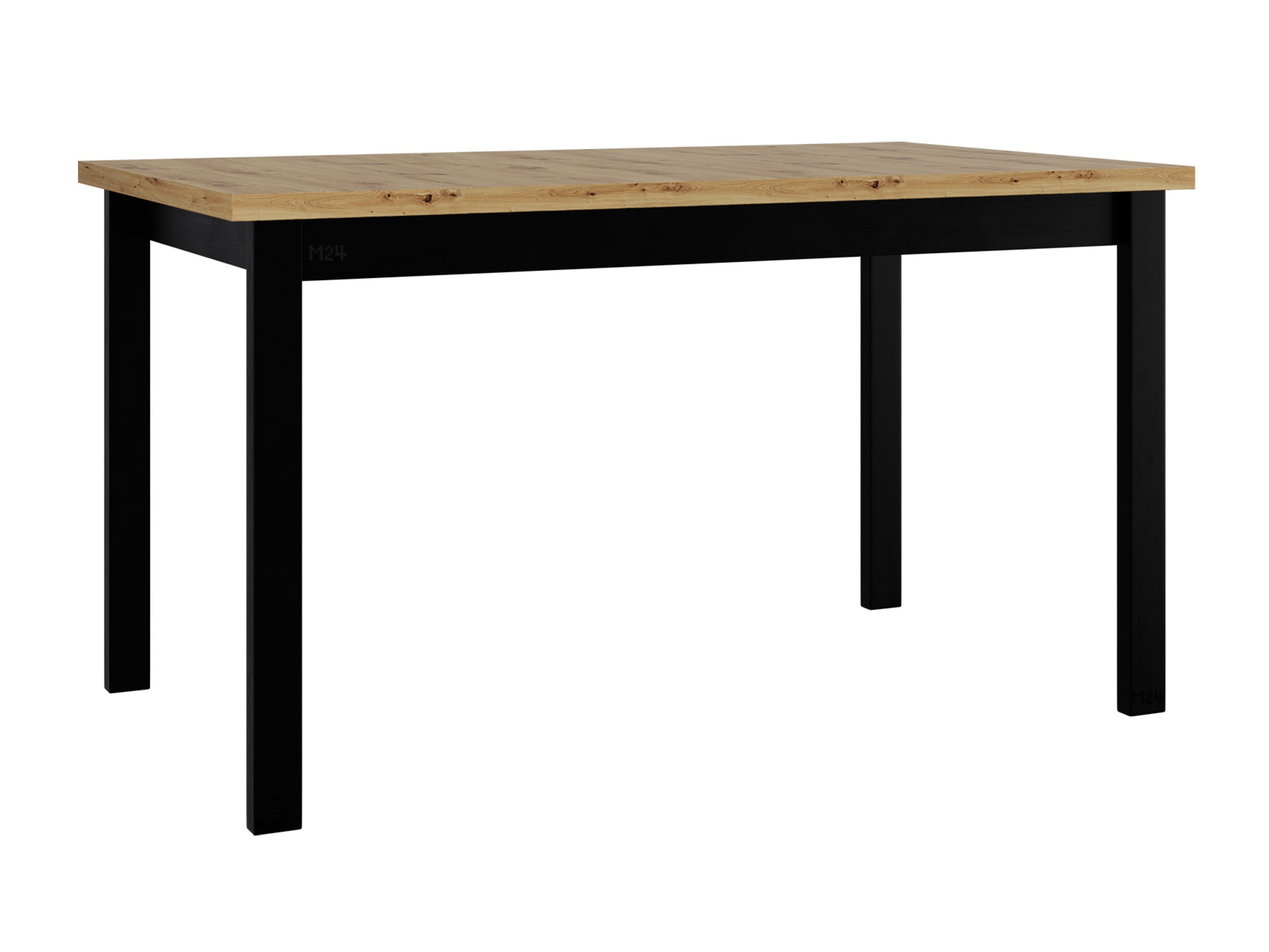 Stalas Victorville 377 (Artisan ąžuolas + Juoda)