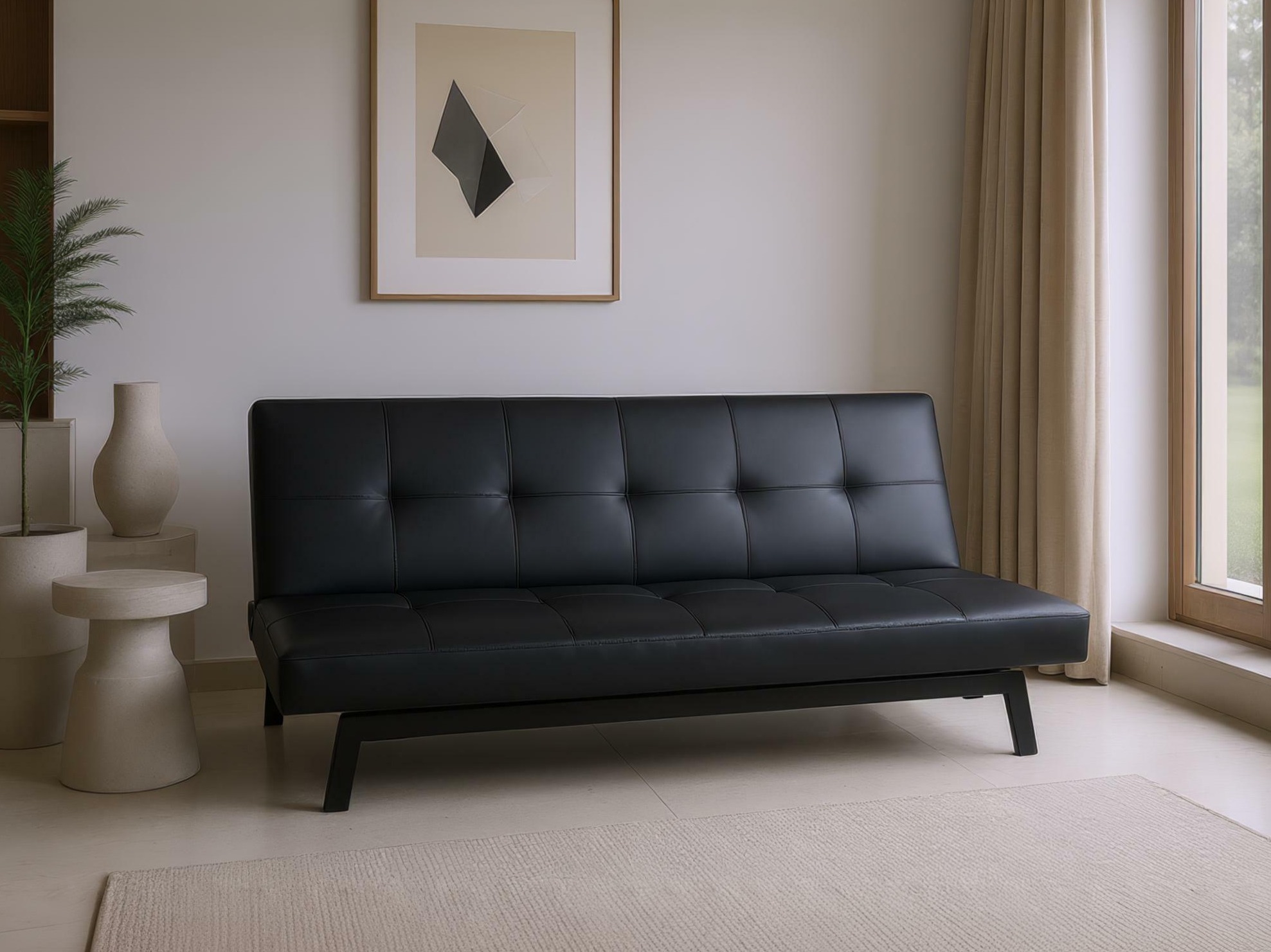 Sofos lovos su Click-Clack miegojimo mechanizmu