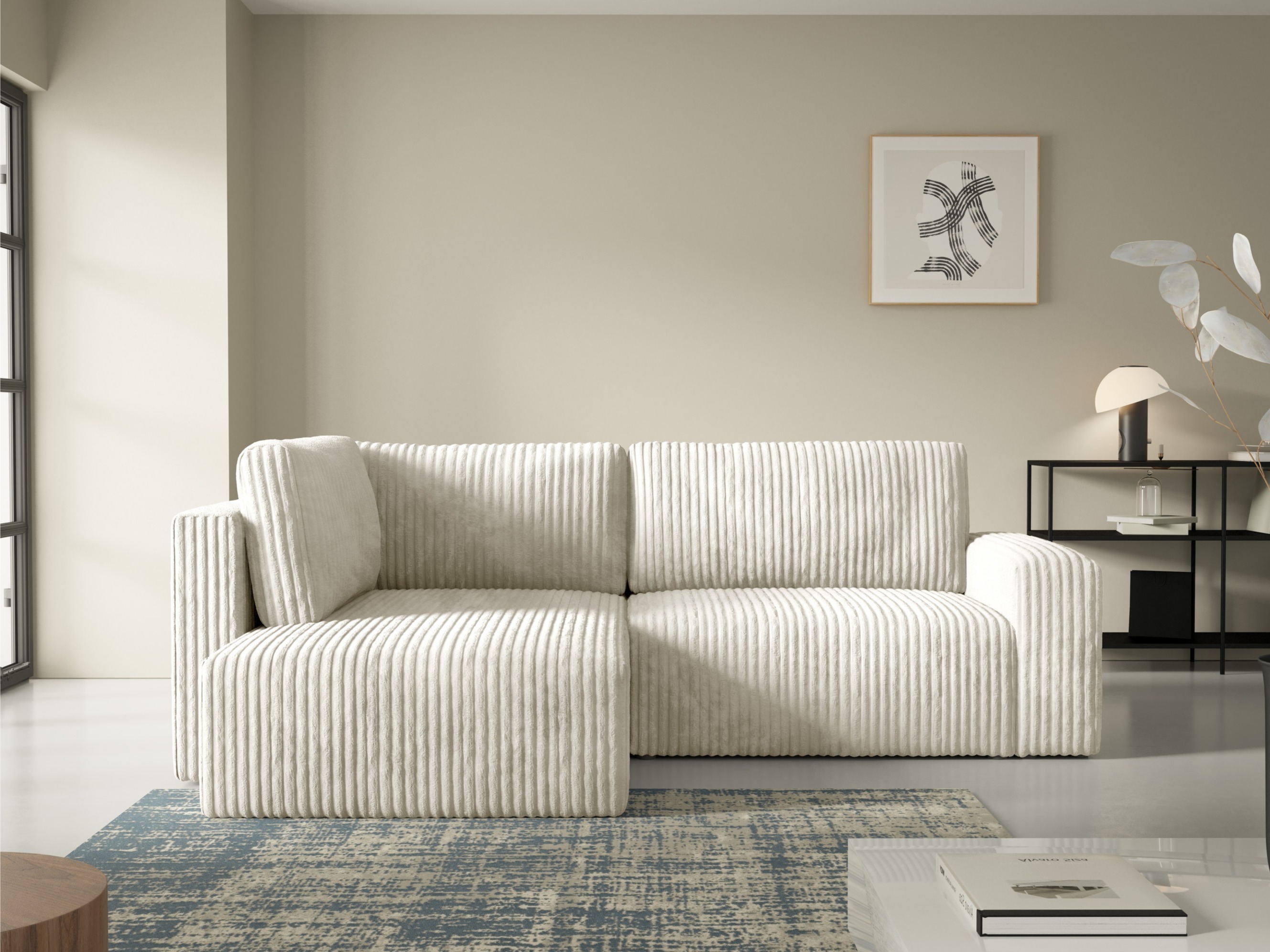 Minkštas kampas Franklin 162 (Kairinis)