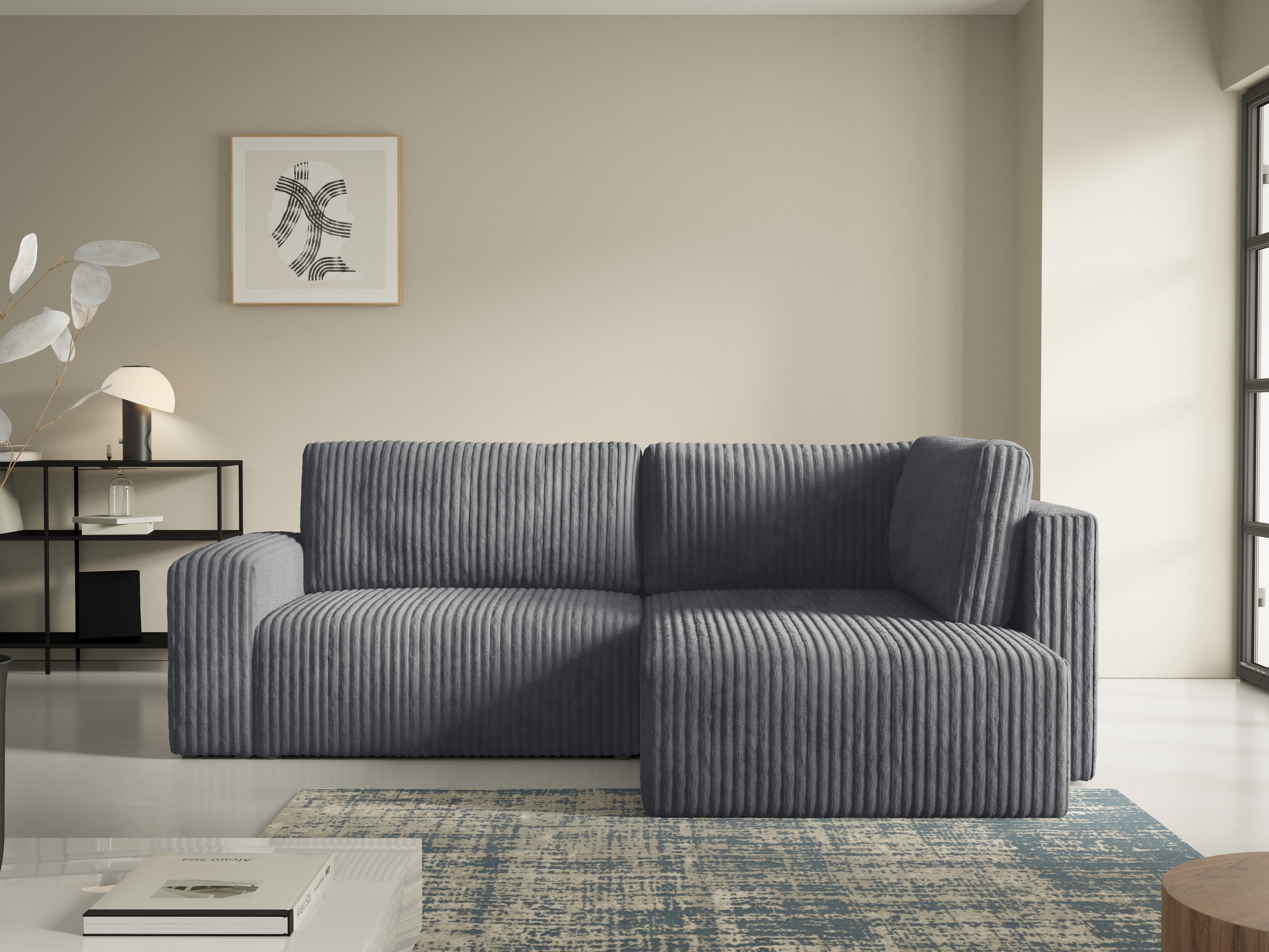 Minkštas kampas Franklin 162 (Dešininis)