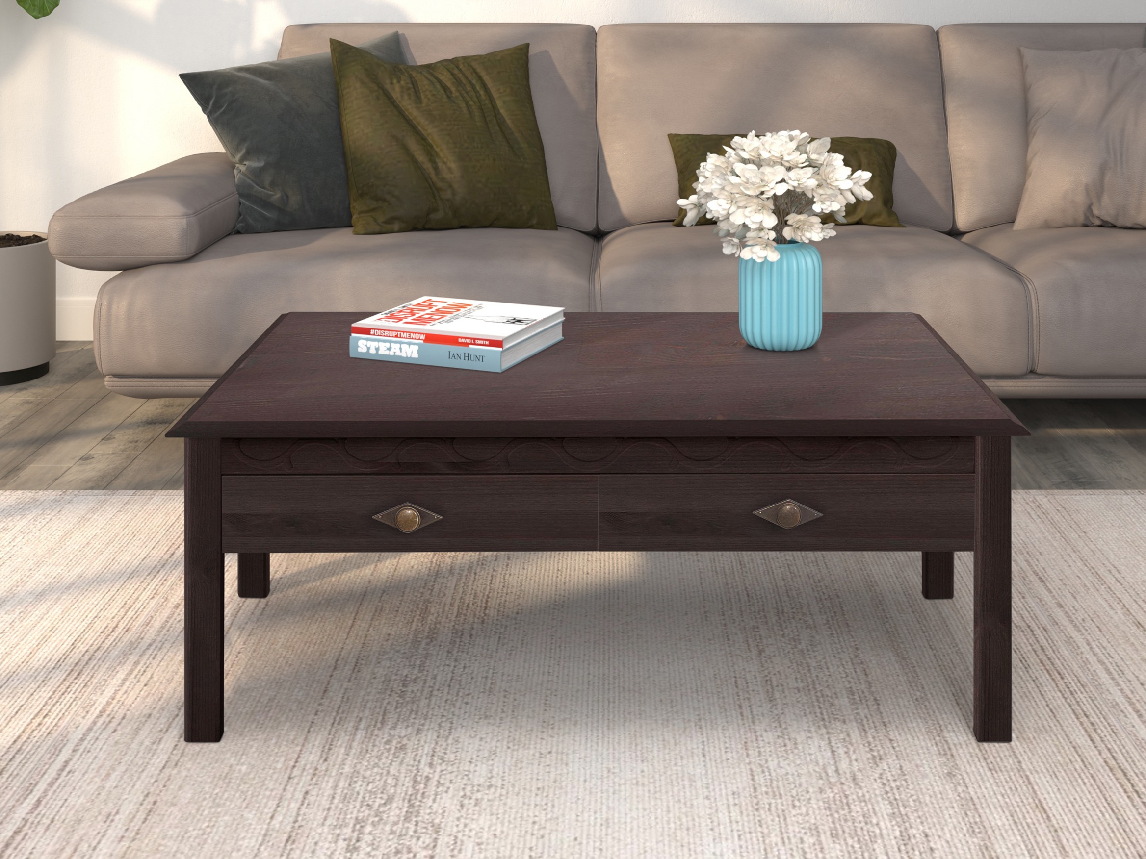 Žurnalinis staliukas Denton 617 (Havana ąžuolas)