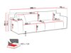 Sofa lova Comfivo 424 (Coral 50)