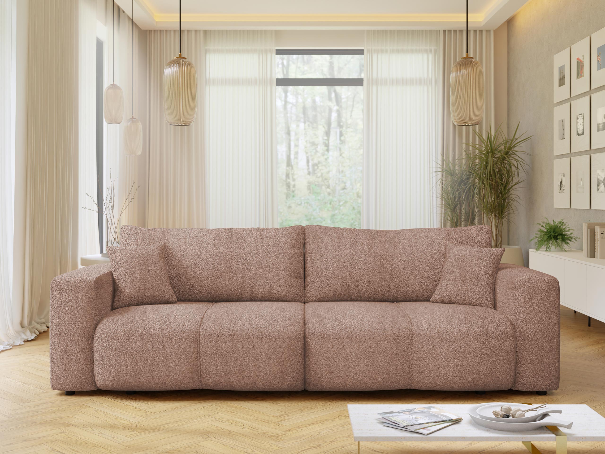 Sofa lova Comfivo Laurus (Coral 45)