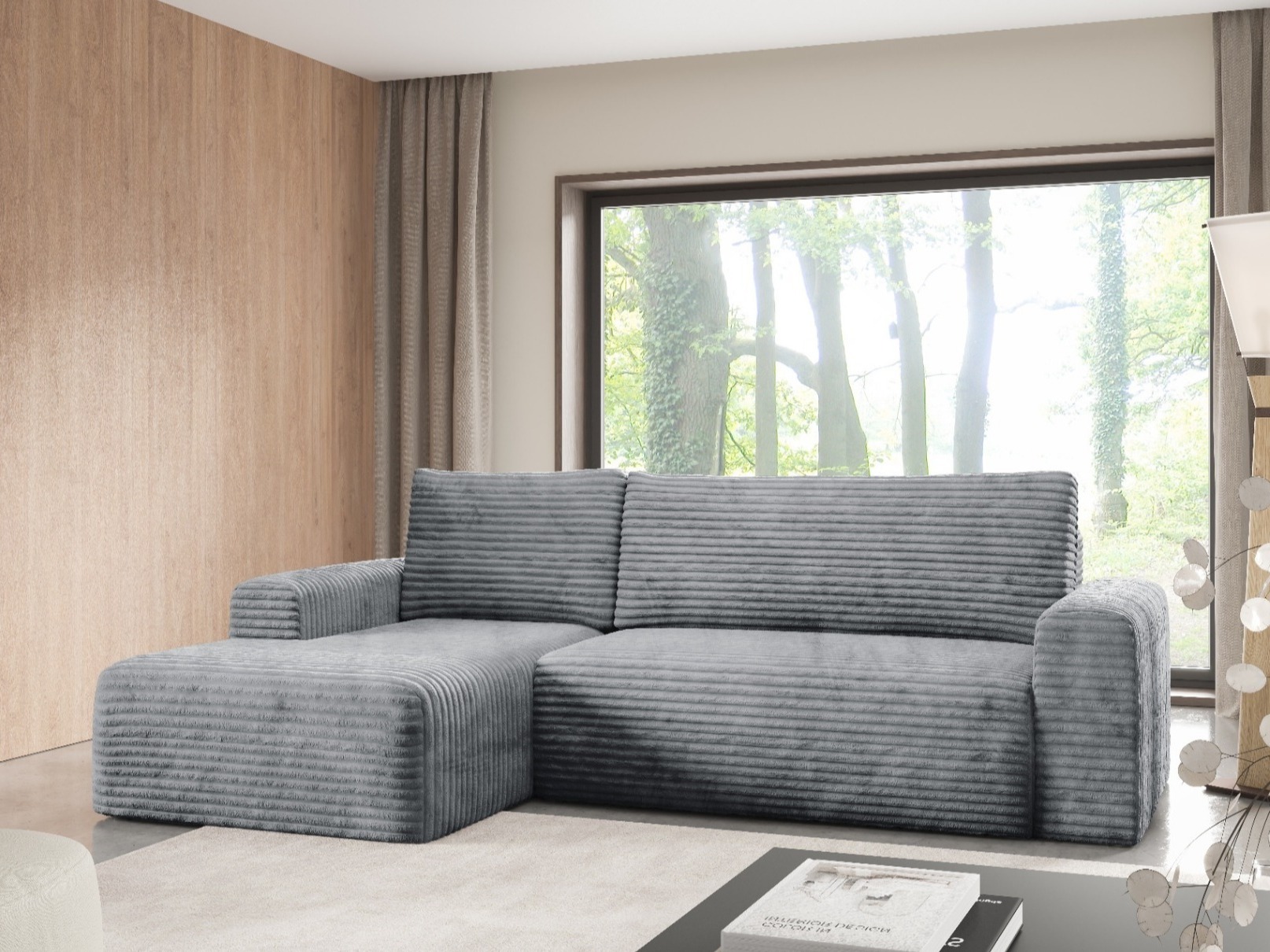 Minkštas kampas Franklin 155 (Tilia 90)