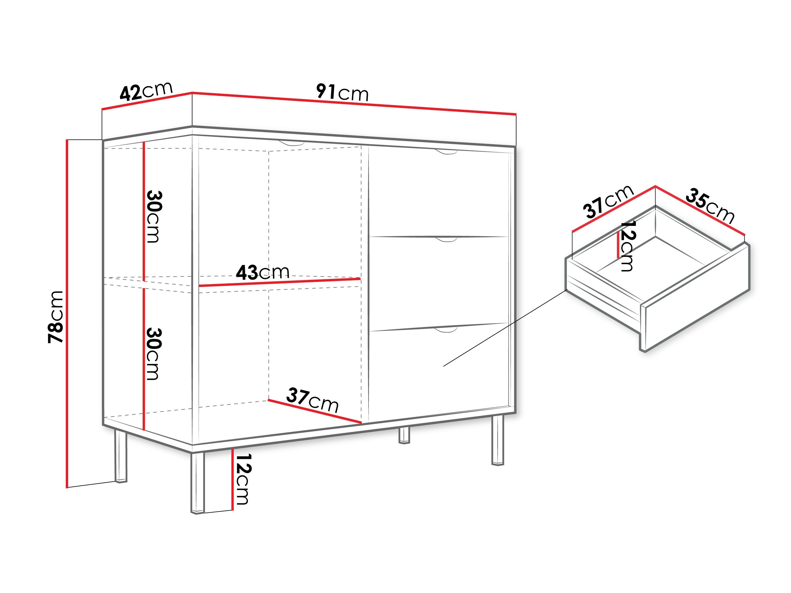 Komoda Comfivo Elblare