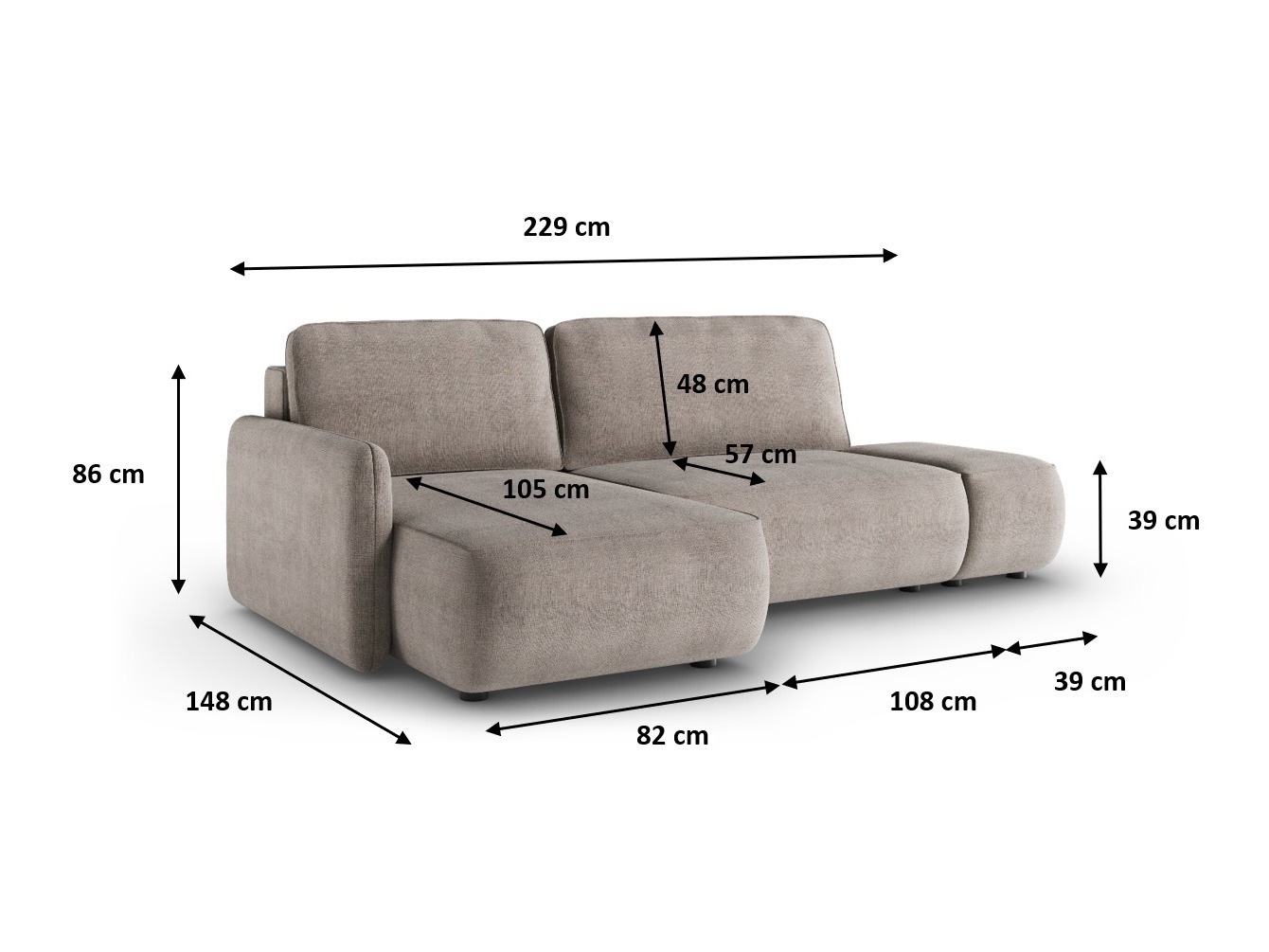 Minkštas kampas Franklin 189 (Curio 20)