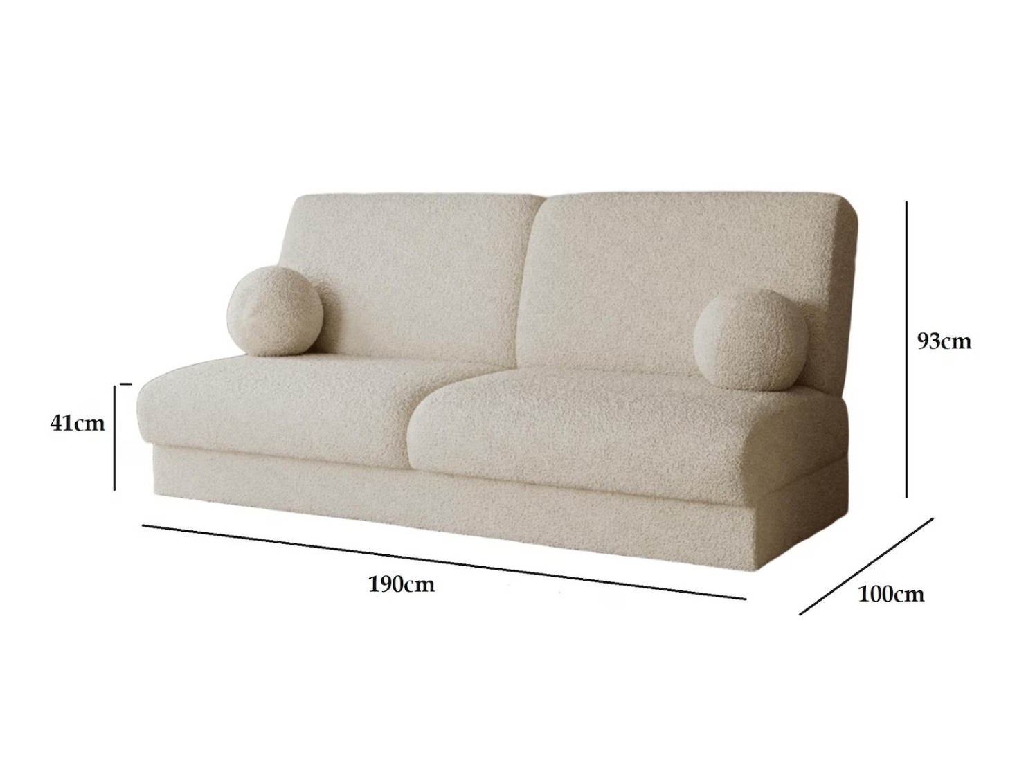 Sofa lova Bluefield 100