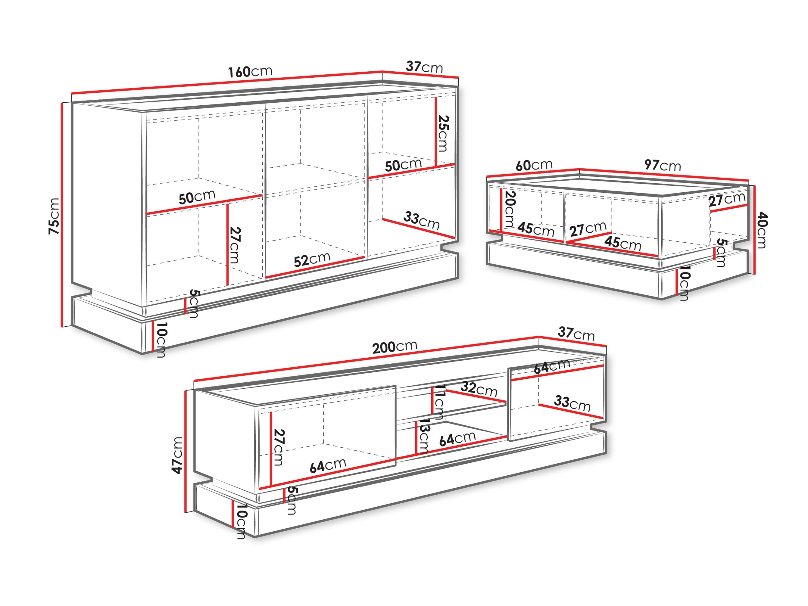 Svetainės komplektas Comfivo Tilia (Šviesi ruda + Ąžuolas)