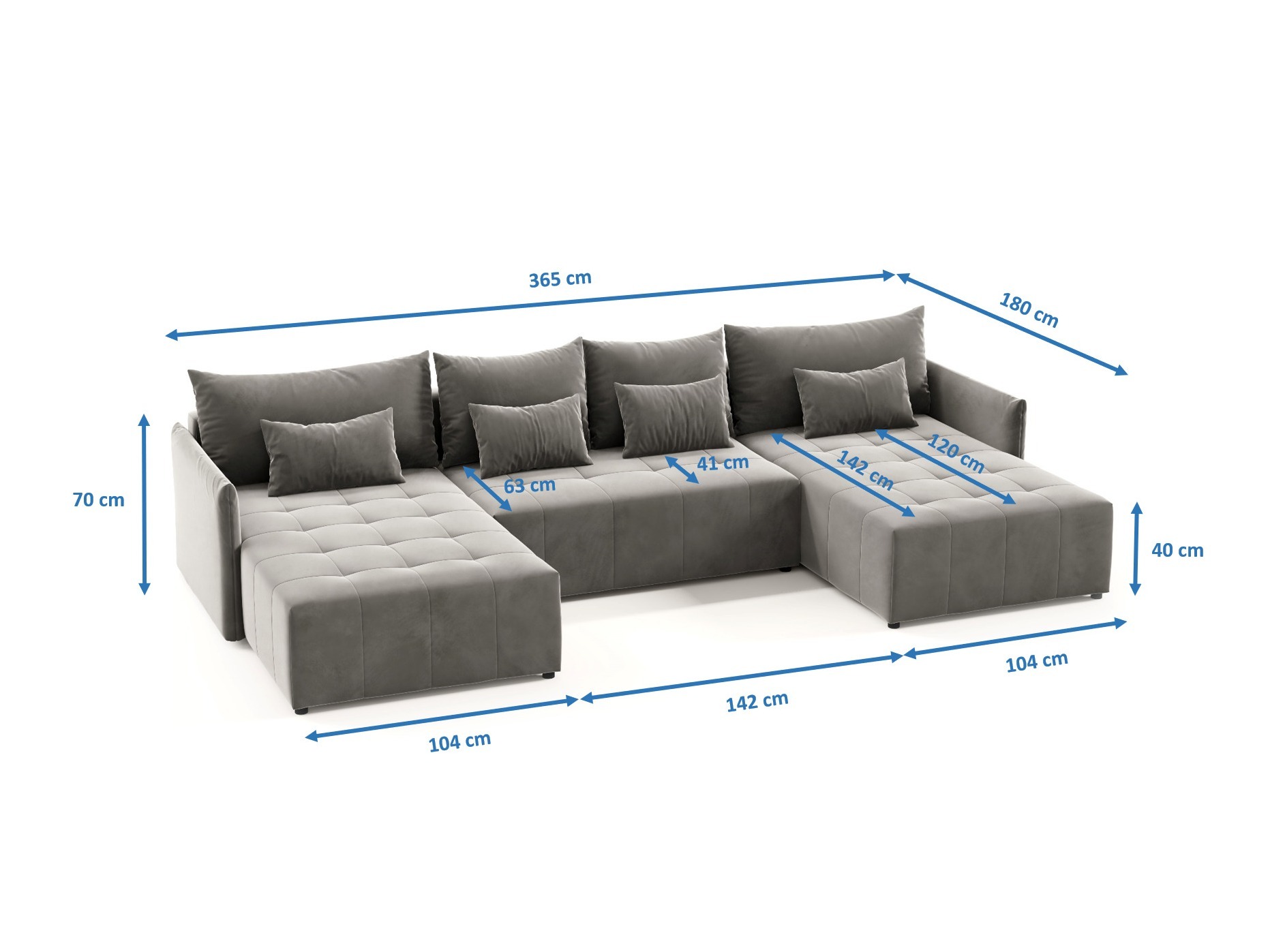 Minkštas kampas Franklin 195 (Kronos 19)