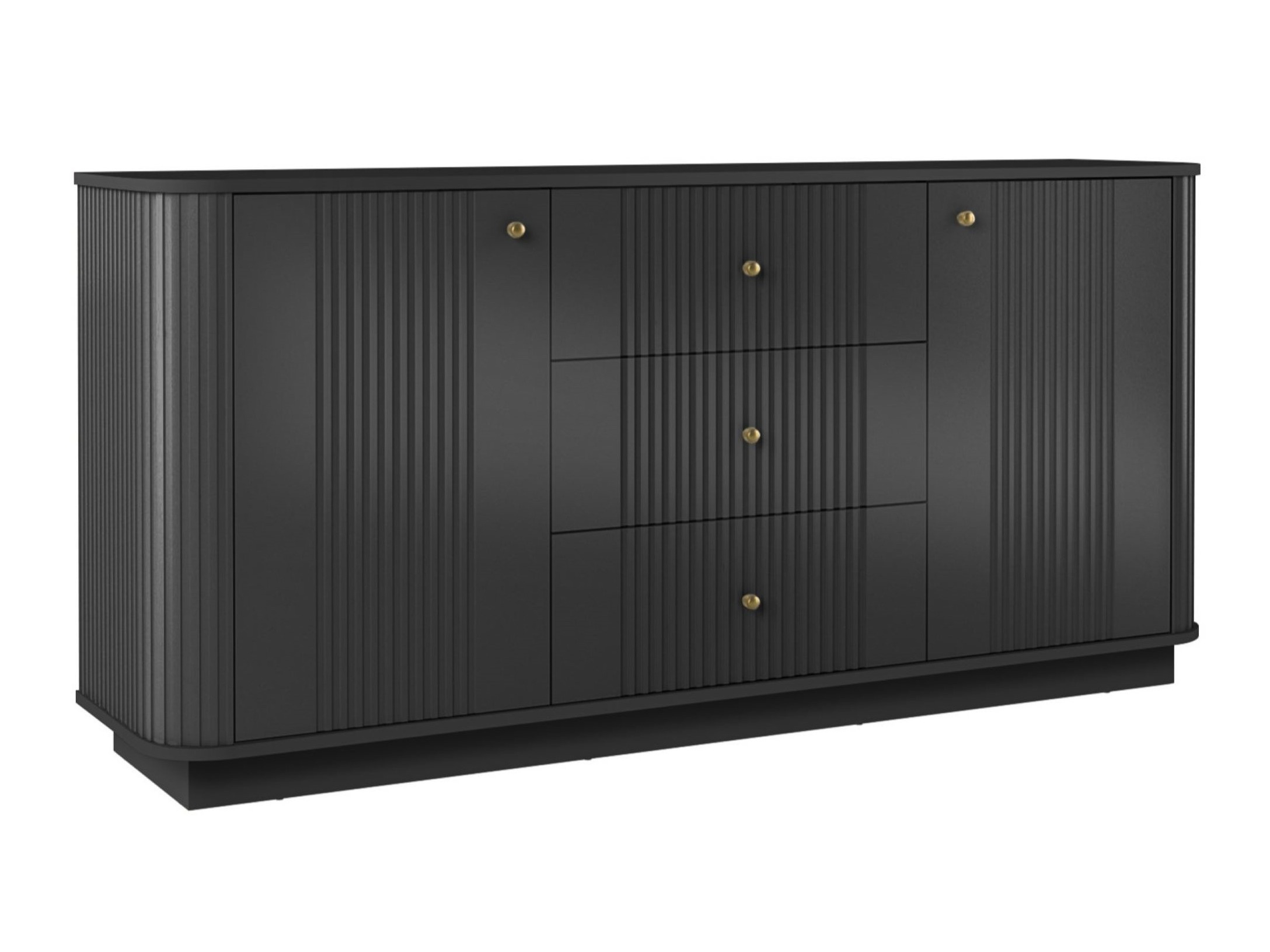 Komoda Levfene 100 (Juoda)