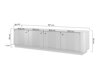 TV staliukas Levfene 102 (Juoda)