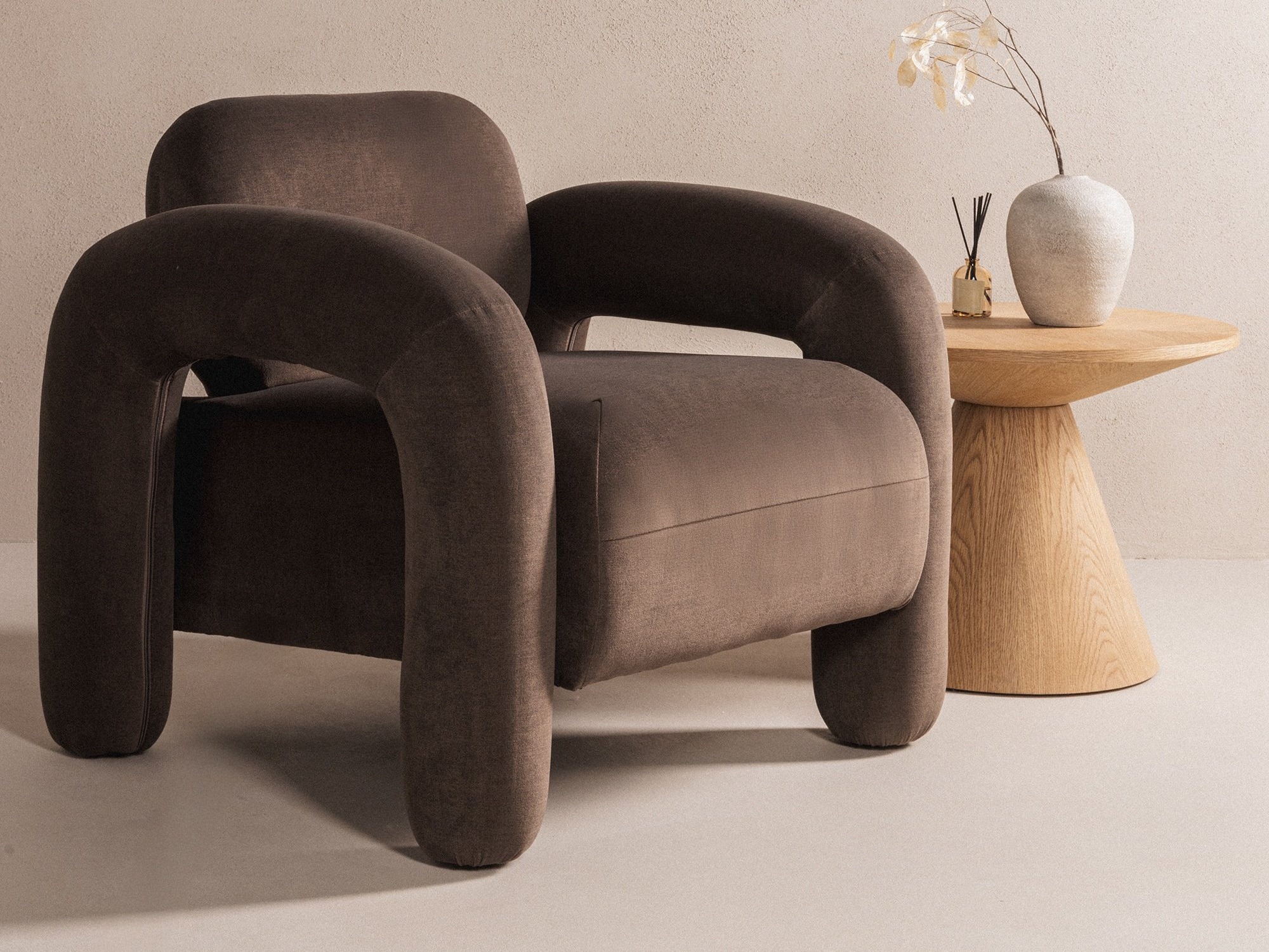 Fotelis Burleson 465 (Ruda)