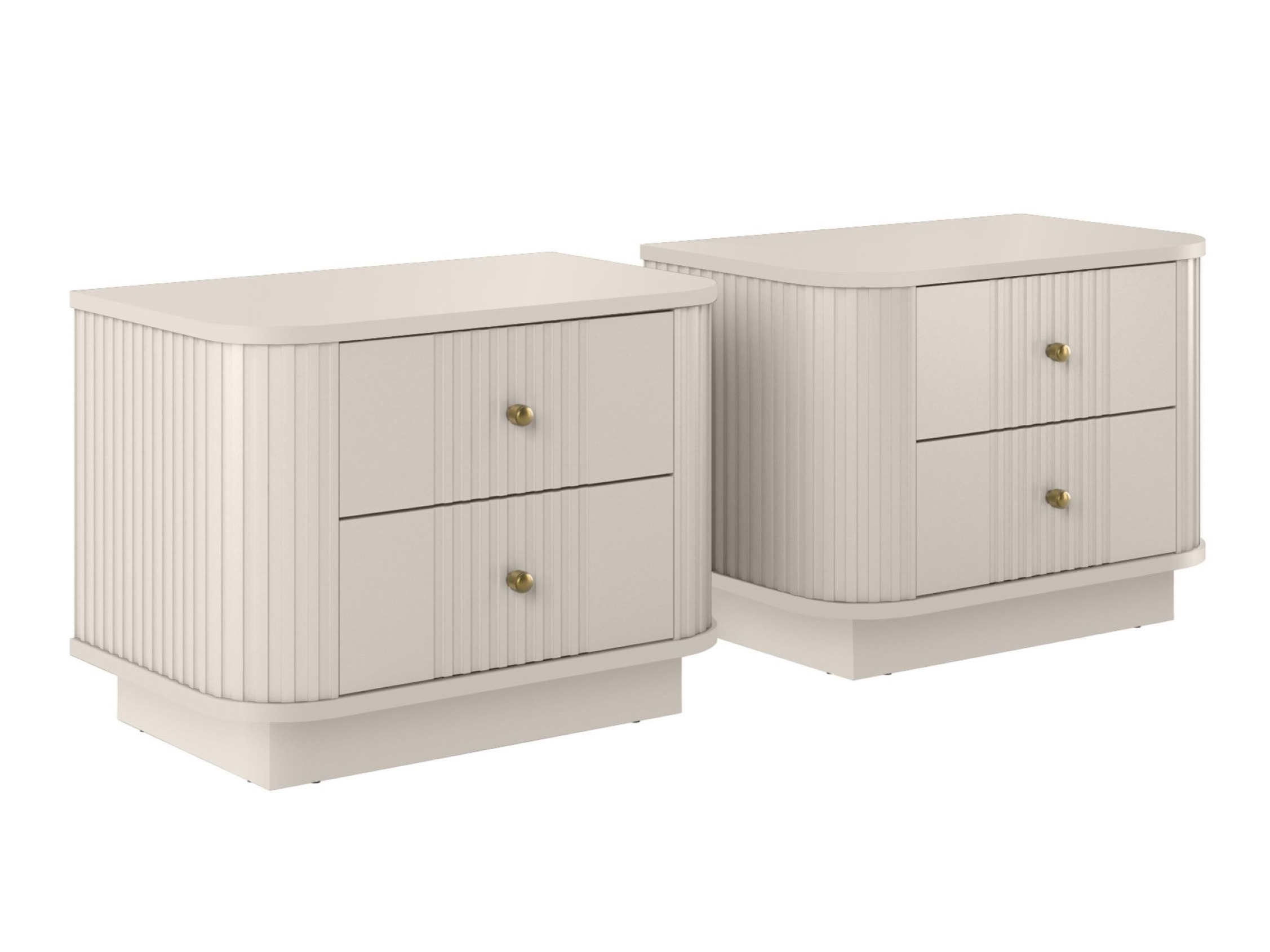 Naktinių staliukų komplektas Levfene 105 (Kašmyras)