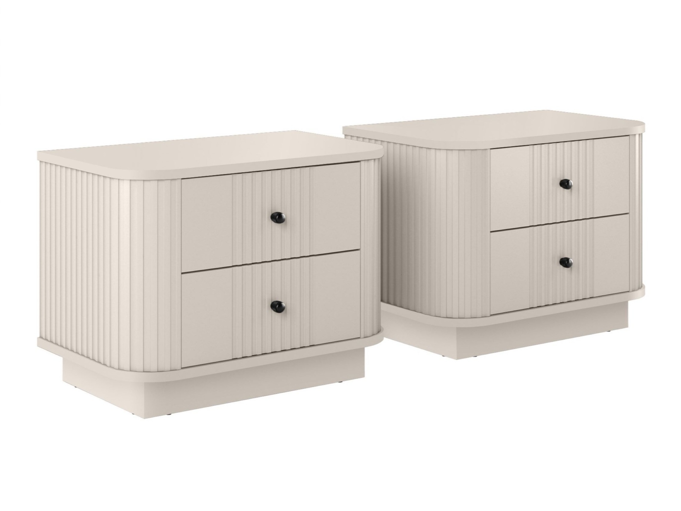 Naktinių staliukų komplektas Levfene 105 (Kašmyras)