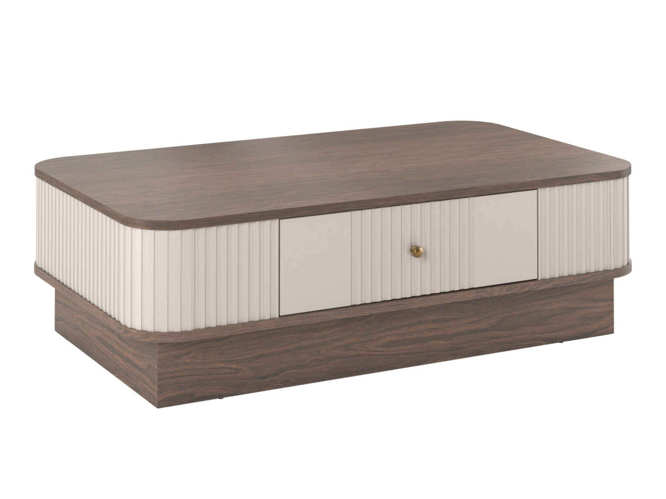 Žurnalinis staliukas Levfene 103 (Kašmyras + Graikinis riešutas)