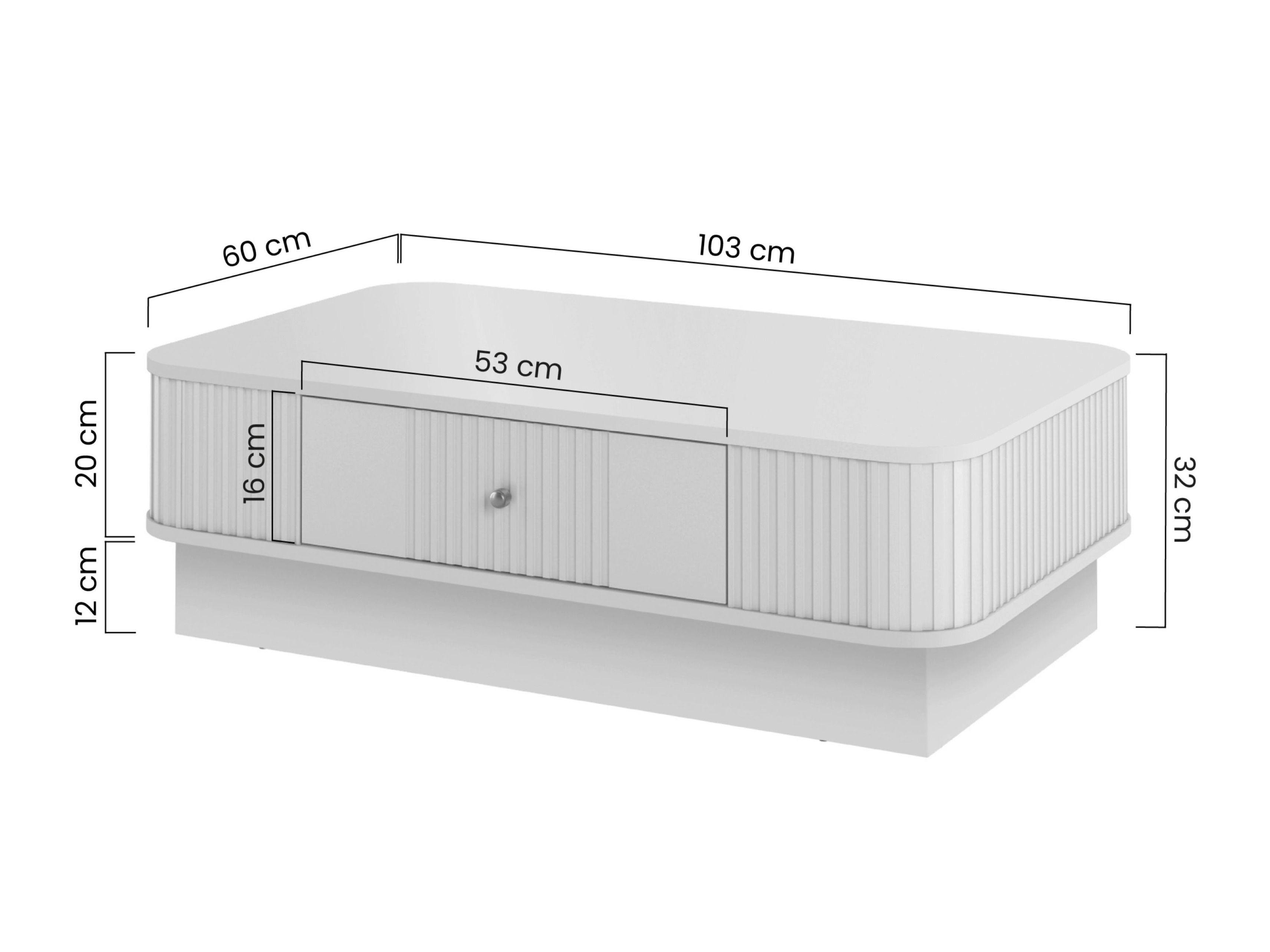 Žurnalinis staliukas Levfene 103 (Kašmyras + Graikinis riešutas)