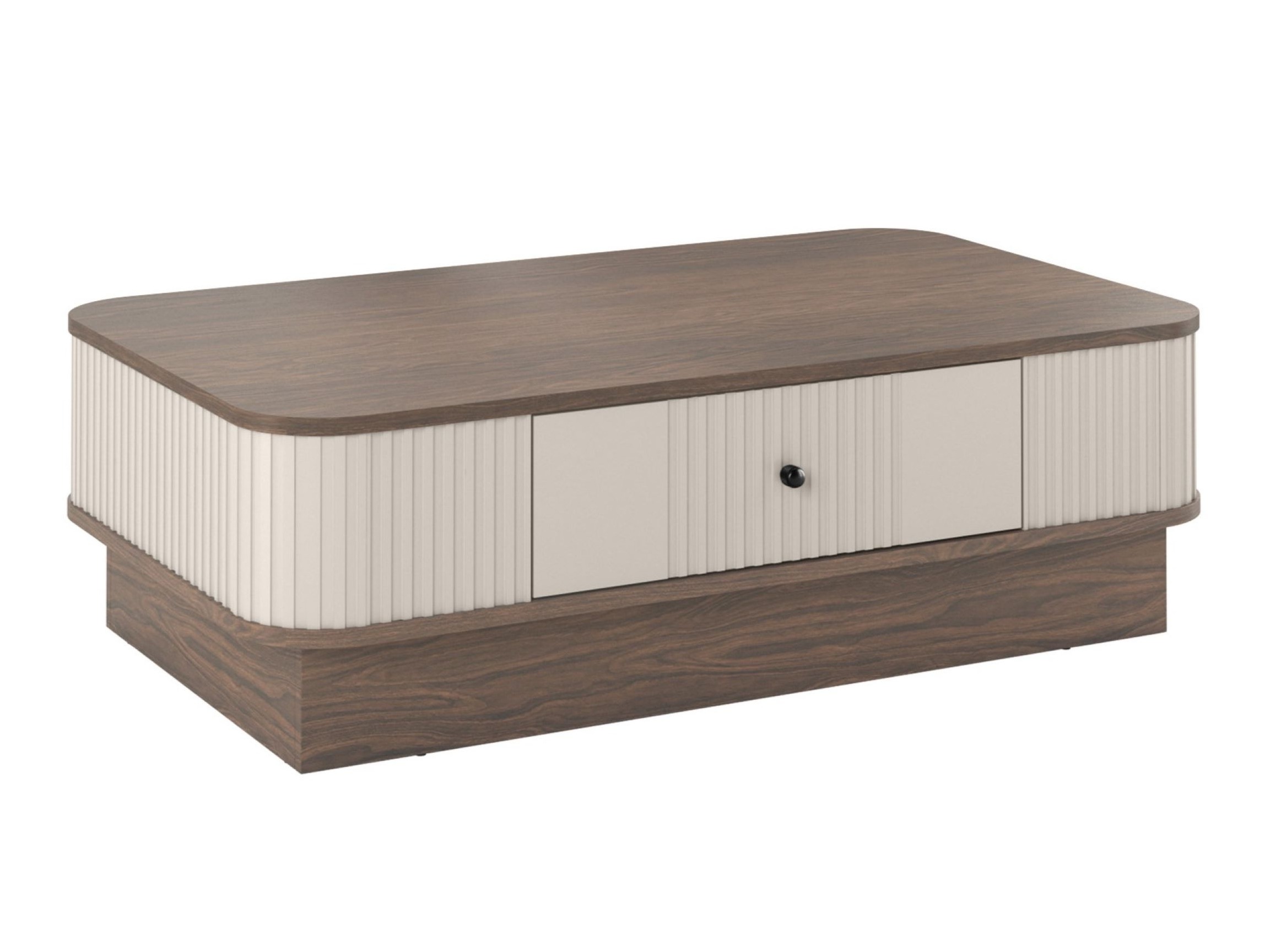 Žurnalinis staliukas Levfene 103 (Kašmyras + Graikinis riešutas)