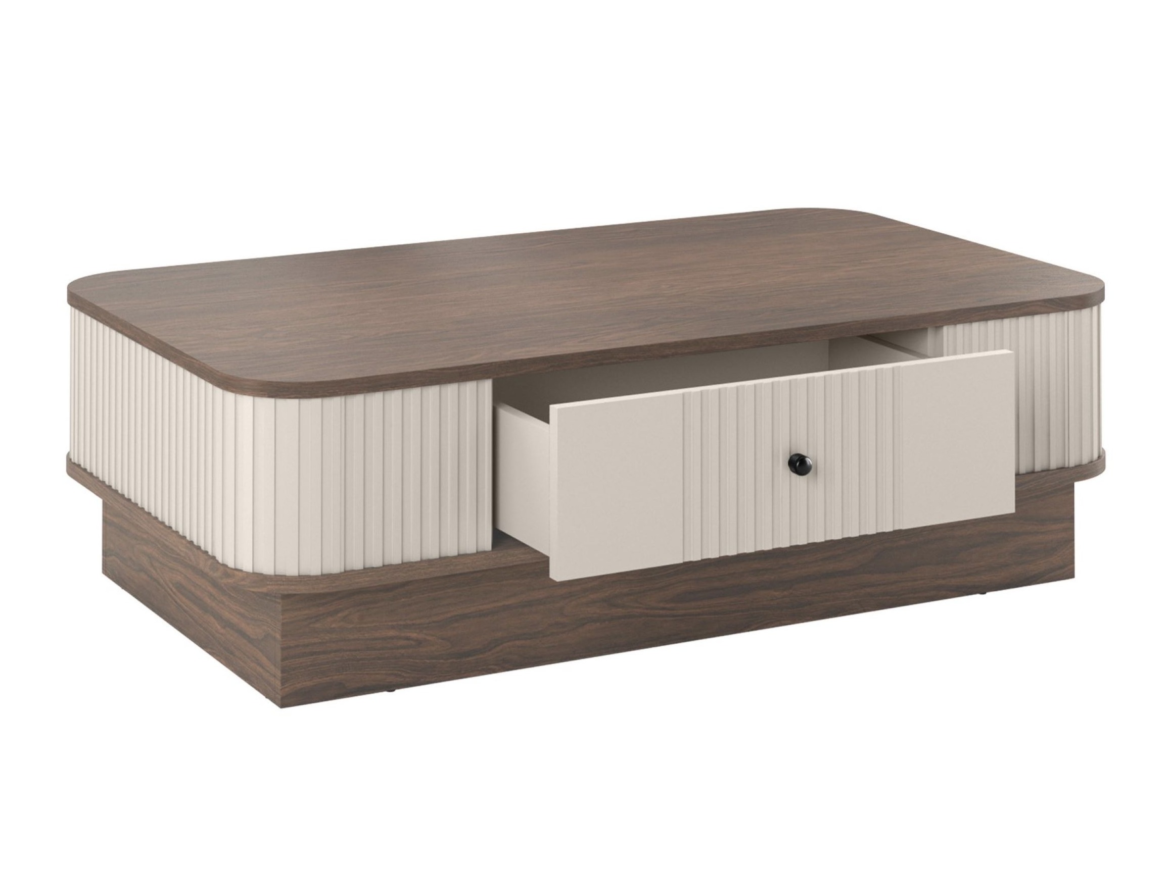 Žurnalinis staliukas Levfene 103 (Kašmyras + Graikinis riešutas)