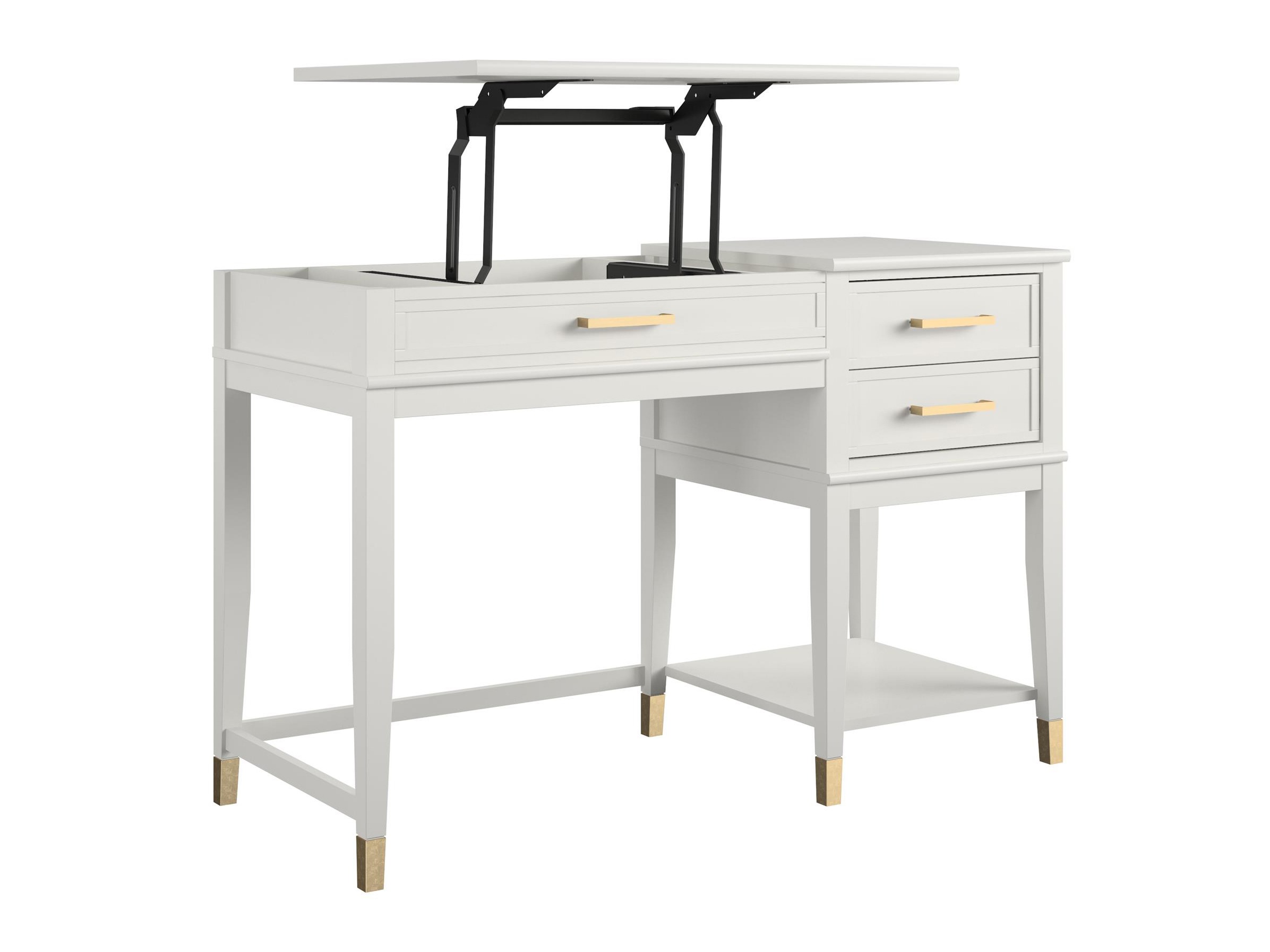 Darbo stalas CosmoLiving by Cosmopolitan Belromu 102 (Balta)