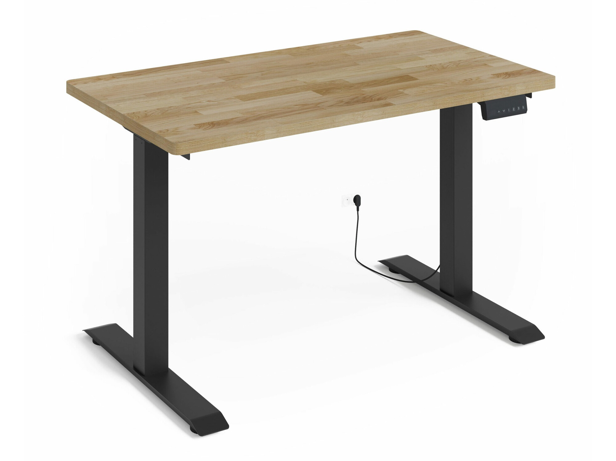 Reguliuojamo aukščio darbo stalas Buffalo 200 (Juoda)