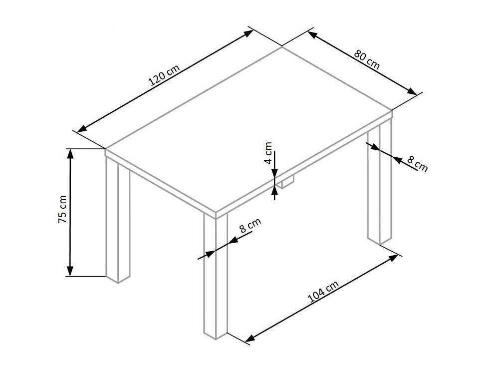 Valgomojo komplektas Houston 213