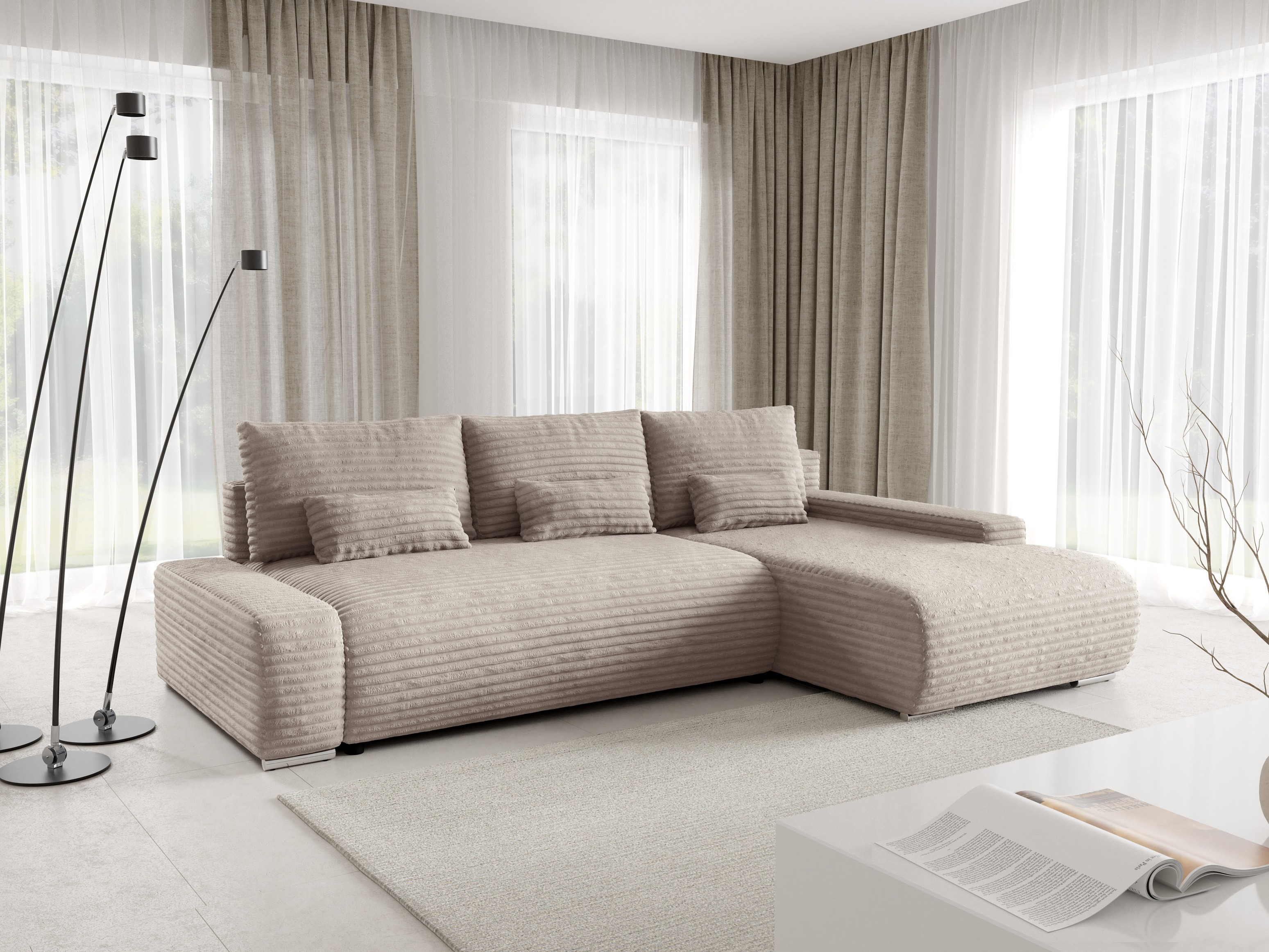 Minkštas kampas Franklin 201 (Ambience 04)