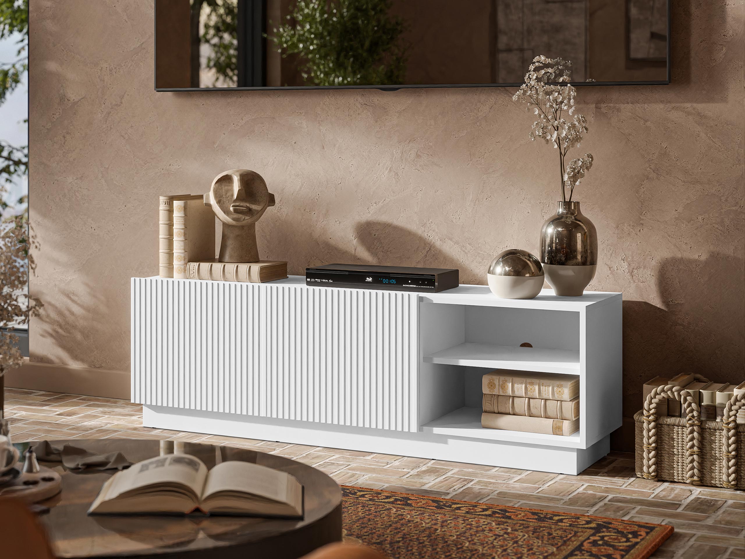 TV staliukas Lingua (Balta)