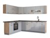 Modulinis virtuvės komplektas Ati Grey 131