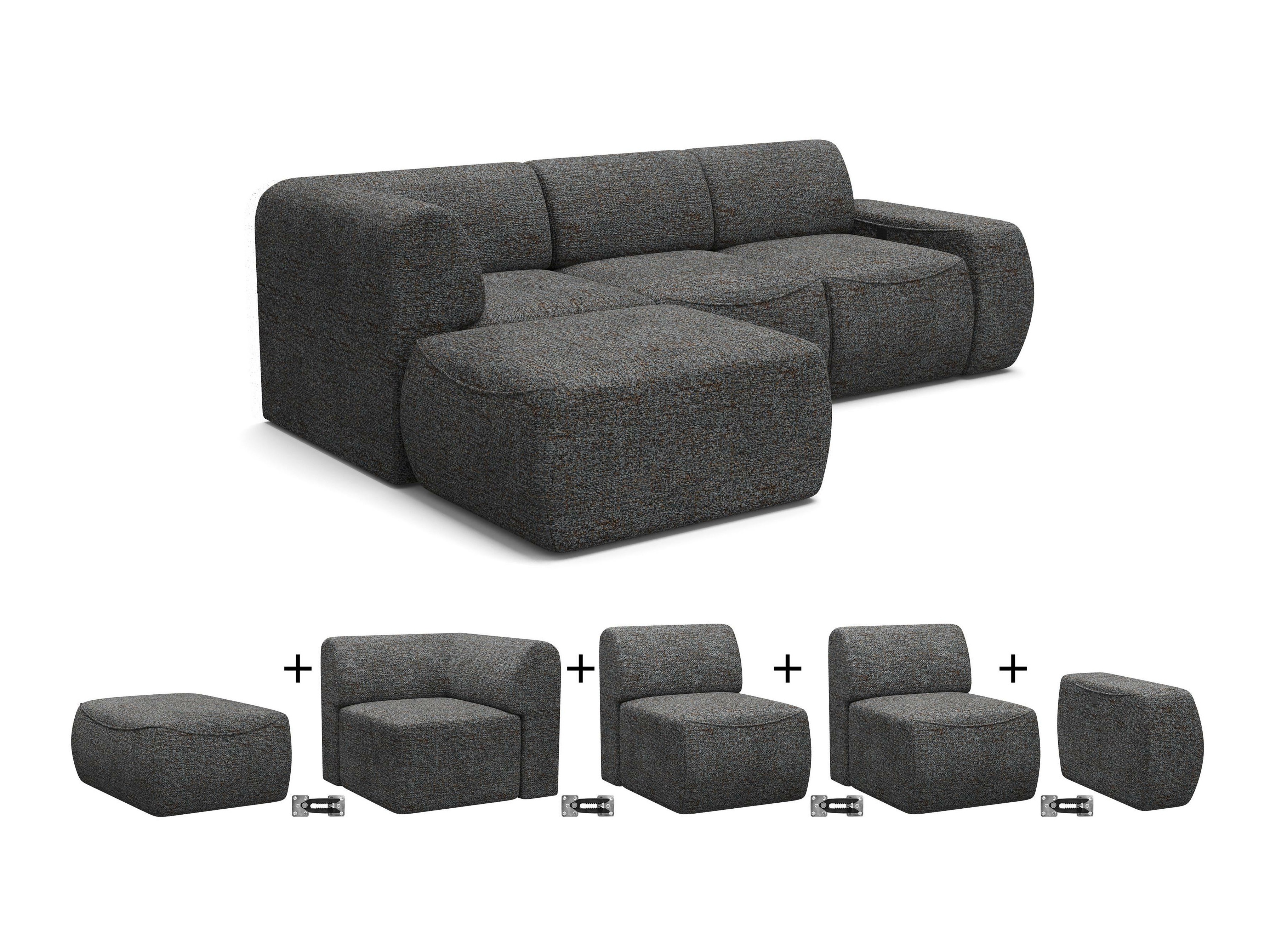Modulinis minkštas kampas Elbmonu 106 (Bello 40)