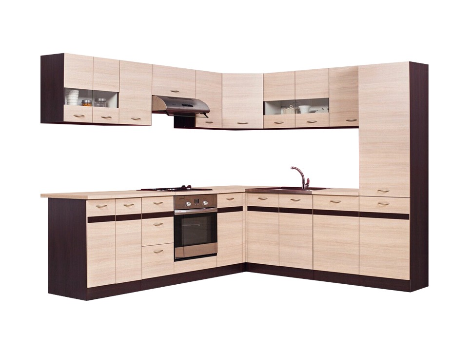 Modulinis virtuvės komplektas Eli Light 114