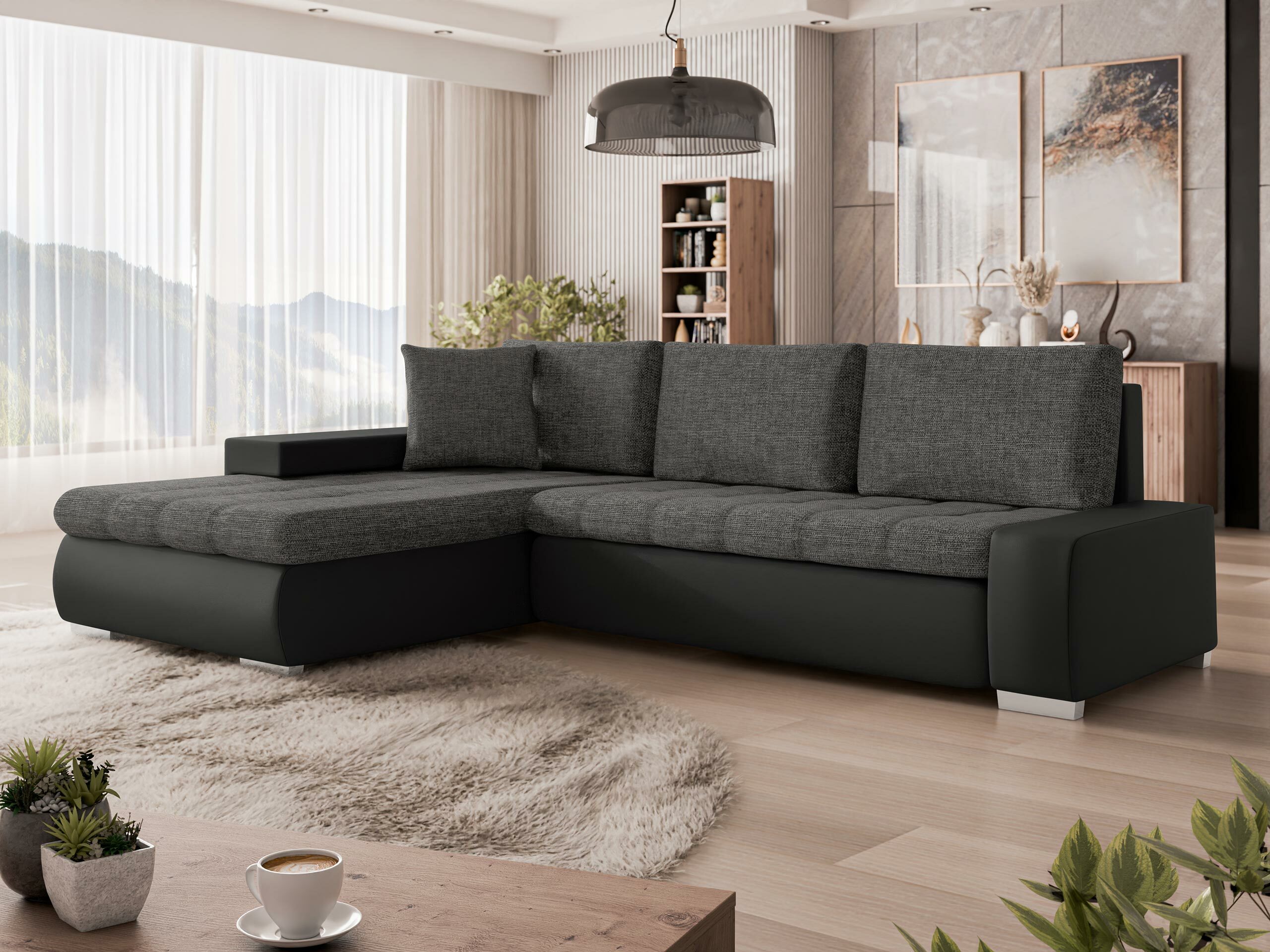 Minkštas kampas Comfivo Nitor I (Soft 011 + Lux 06)