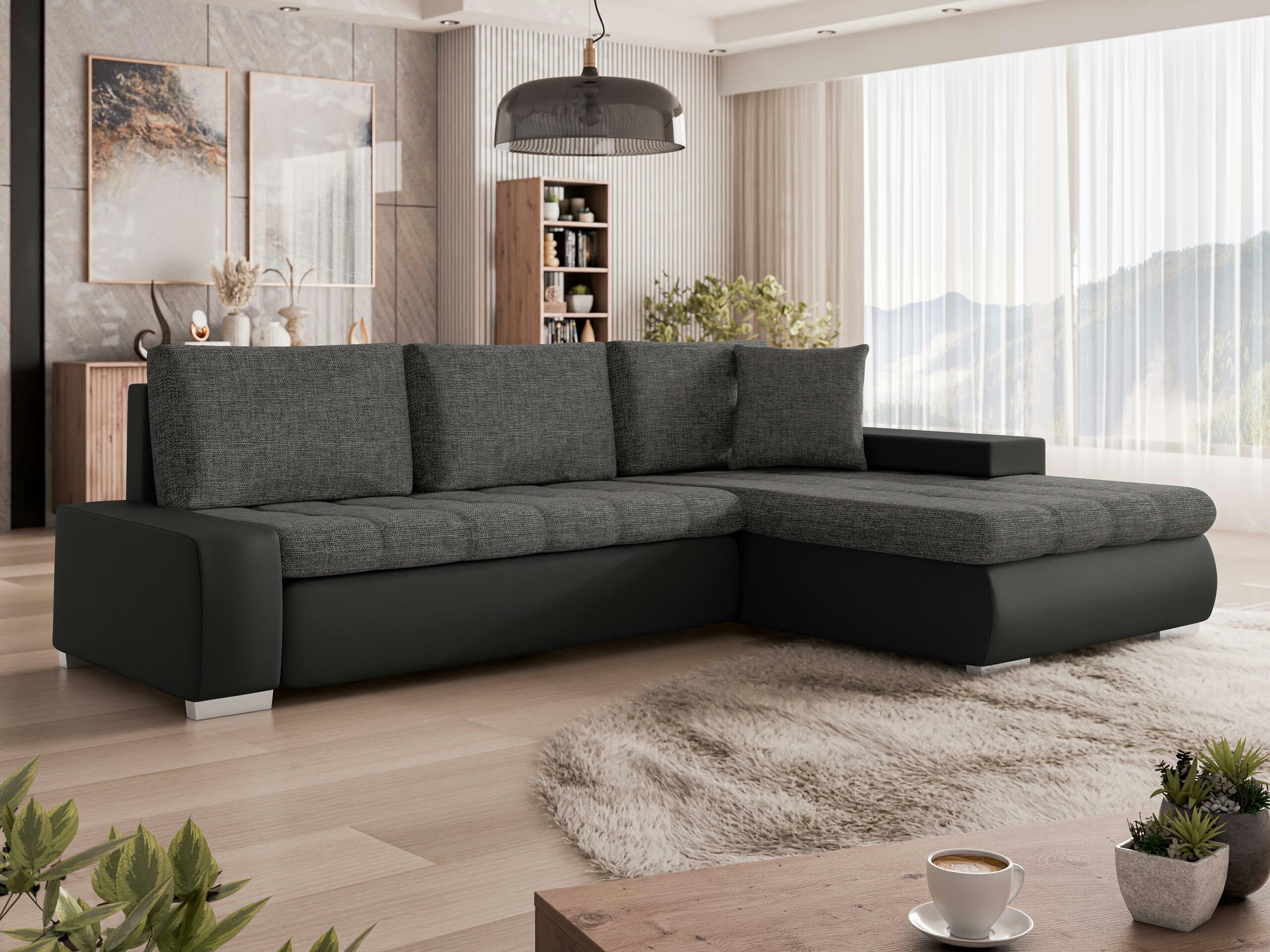 Minkštas kampas Comfivo Nitor I (Soft 011 + Lux 06)