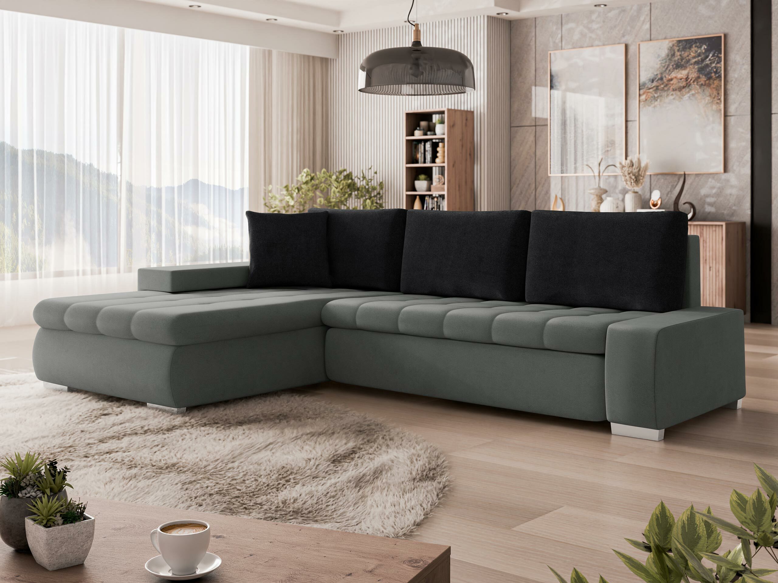 Minkštas kampas Comfivo Nitor (Magic Velvet 2217 + Magic Velvet 2219)