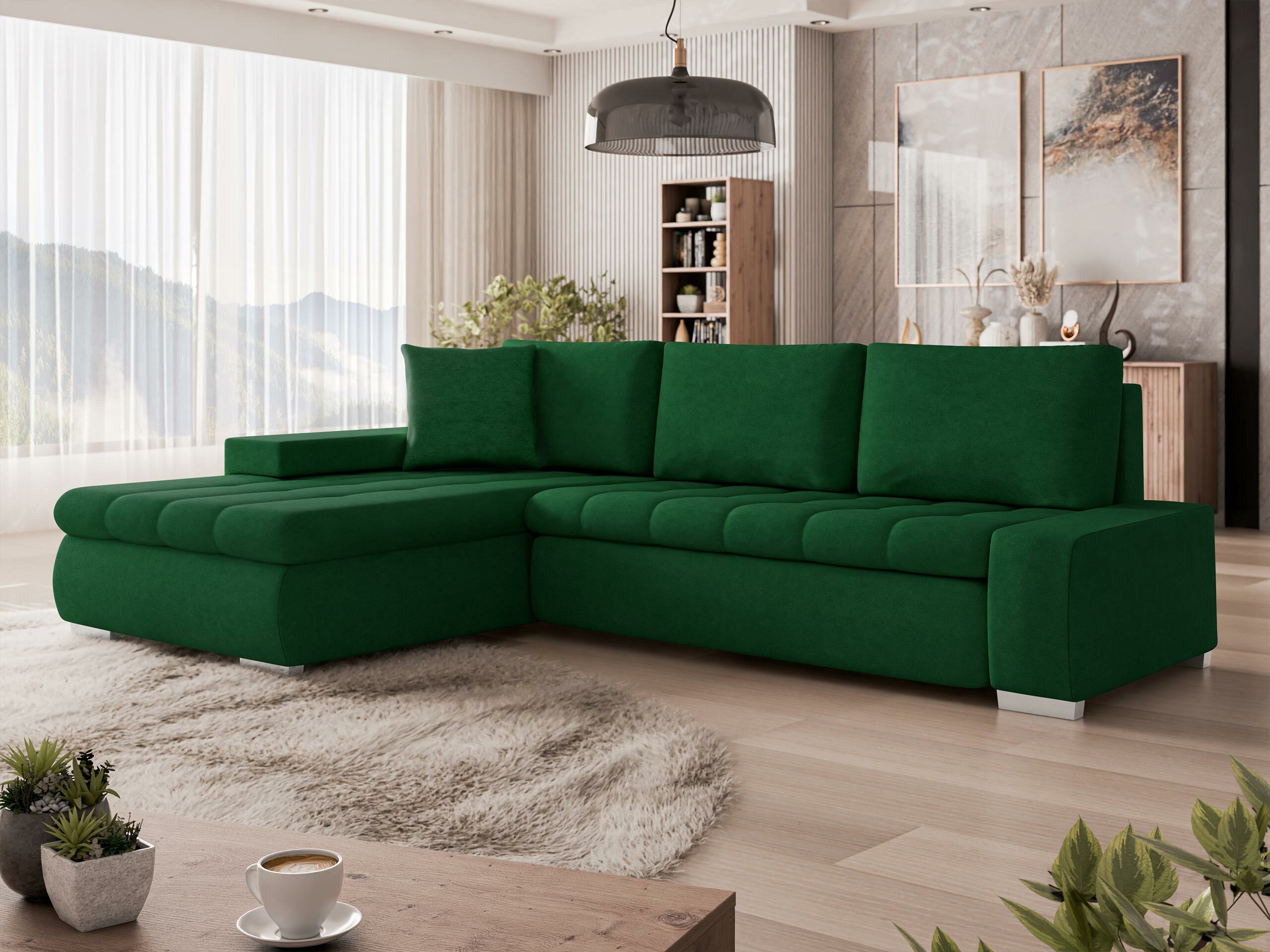 Minkštas kampas Comfivo Nitor (Uttario Velvet 2951)