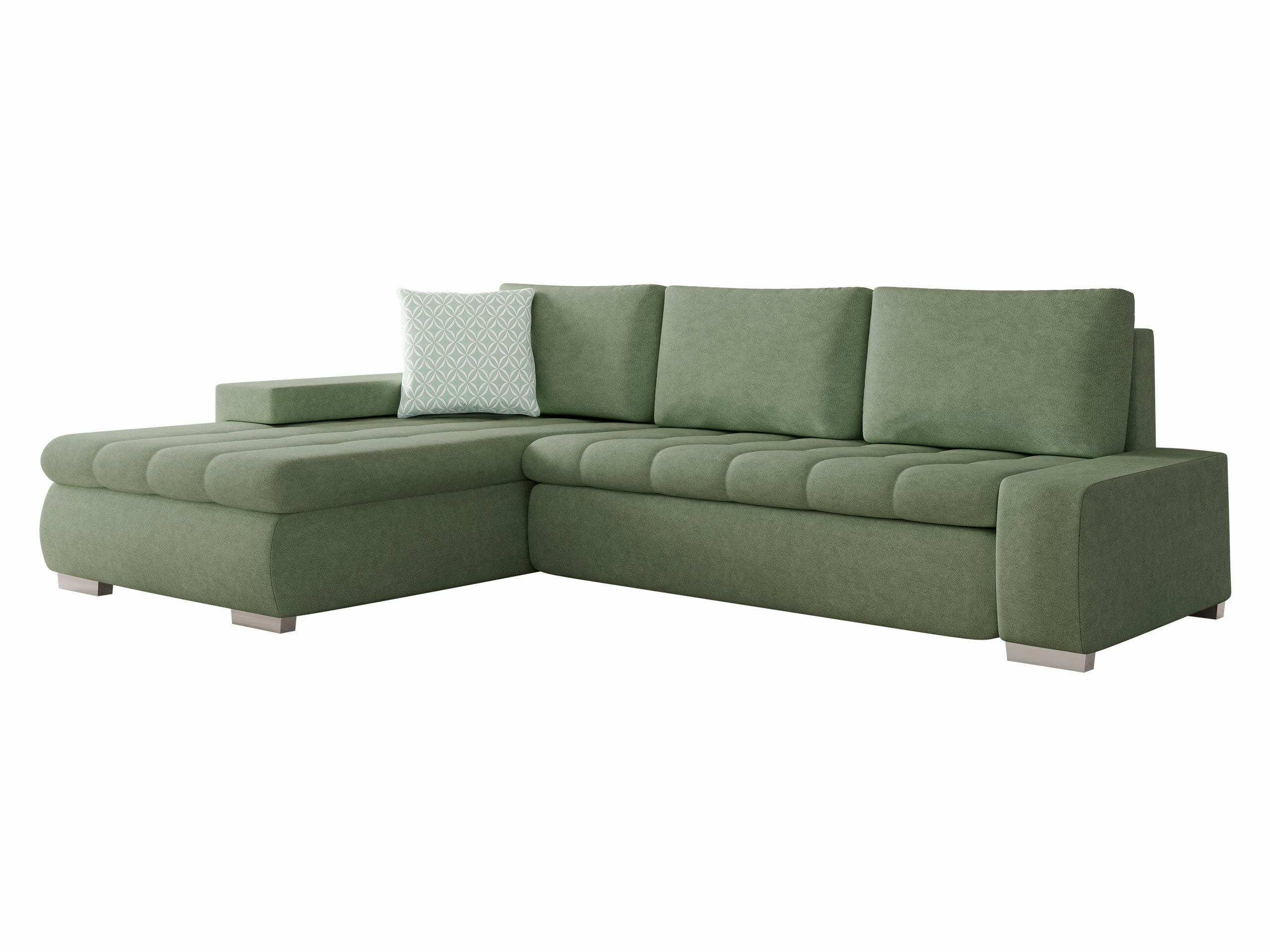 Minkštas kampas Comfivo Nitor (Uttario Velvet 2954 + Evo 29)