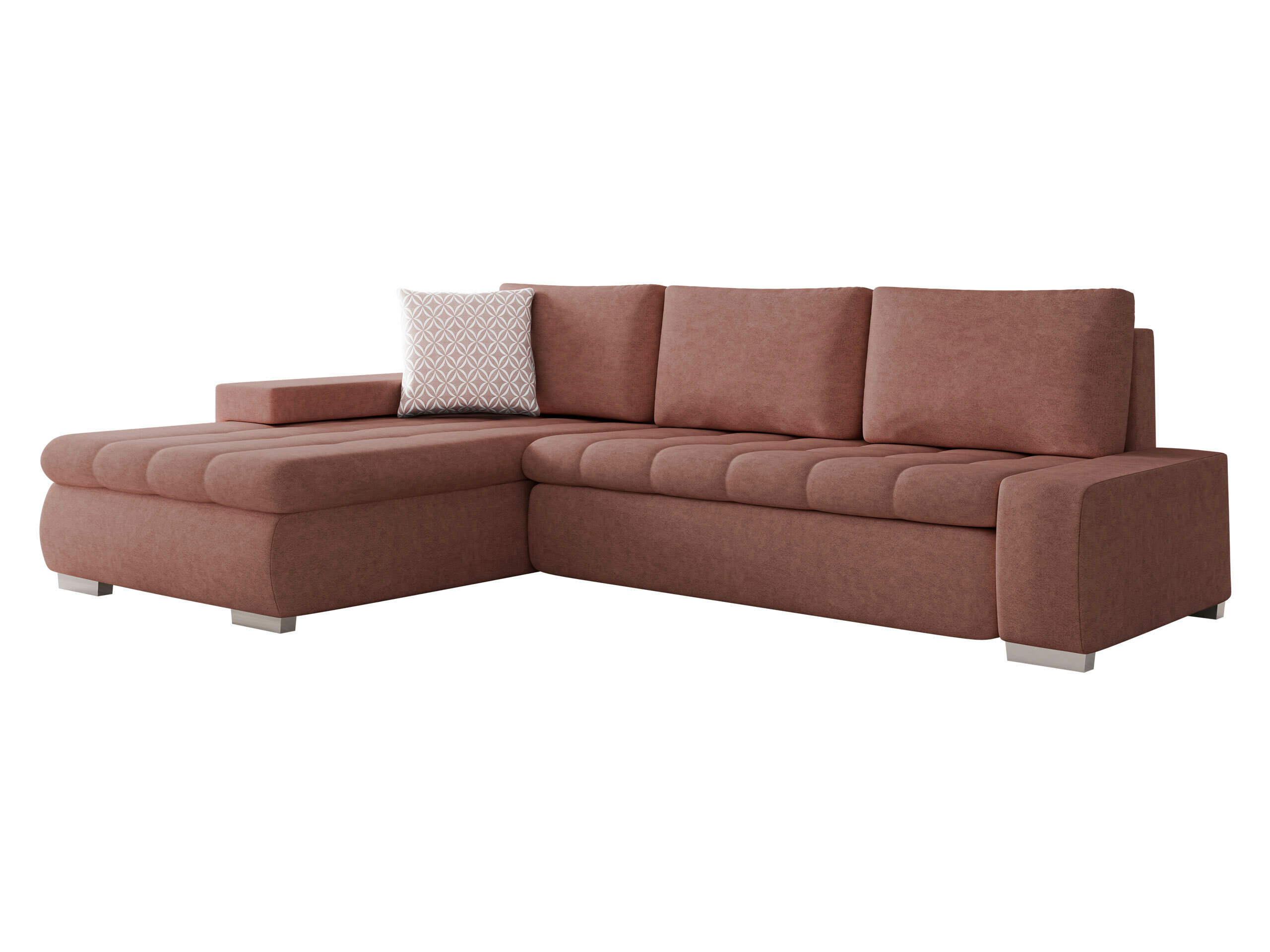 Minkštas kampas Comfivo Nitor (Uttario Velvet 2955 + Evo 28)